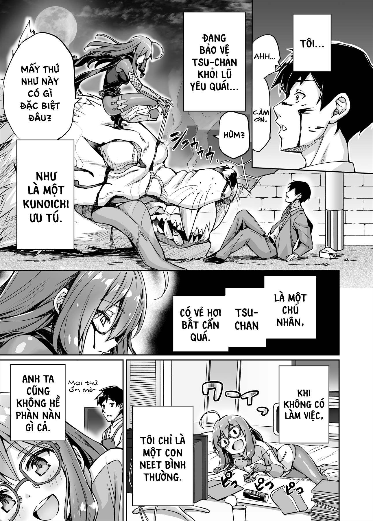 NEET de Otaku na Kunoichi to naze ka Dousei hajimemashita Bị Tình Yêu Quật Thì Quá Yếu 第2页