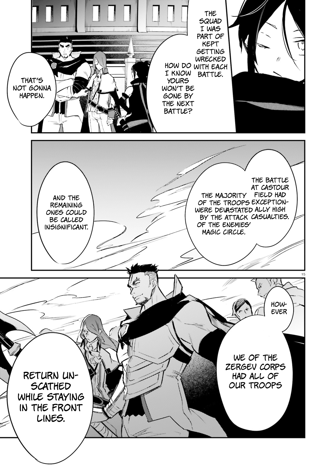 Kenki Renka: Re:Zero kara Hajimeru Isekai Seikatsu † Shinmeitan Sword Demon, Enlistment. 第15页