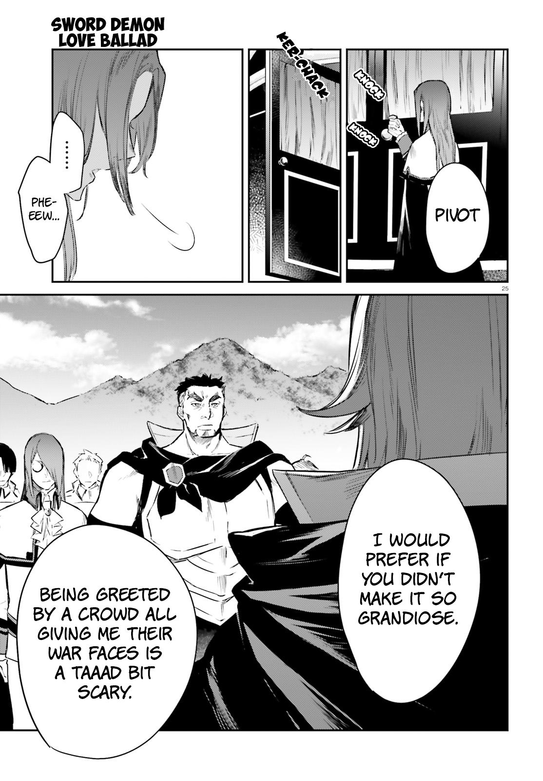 Kenki Renka: Re:Zero kara Hajimeru Isekai Seikatsu † Shinmeitan Sword Demon, Enlistment. 第25页
