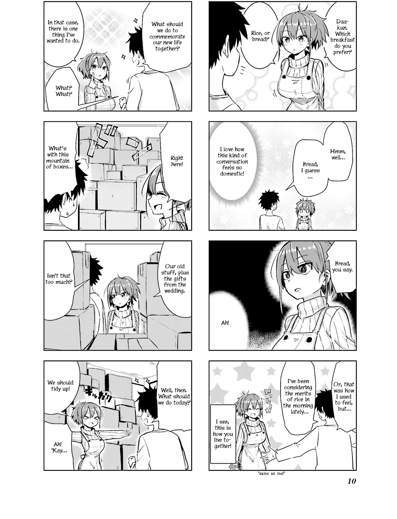 Oku-sama wa Niizuma-chan Kyoukara Shinbuseikatsu. "Today Starts My Life as a Bride" 第12页