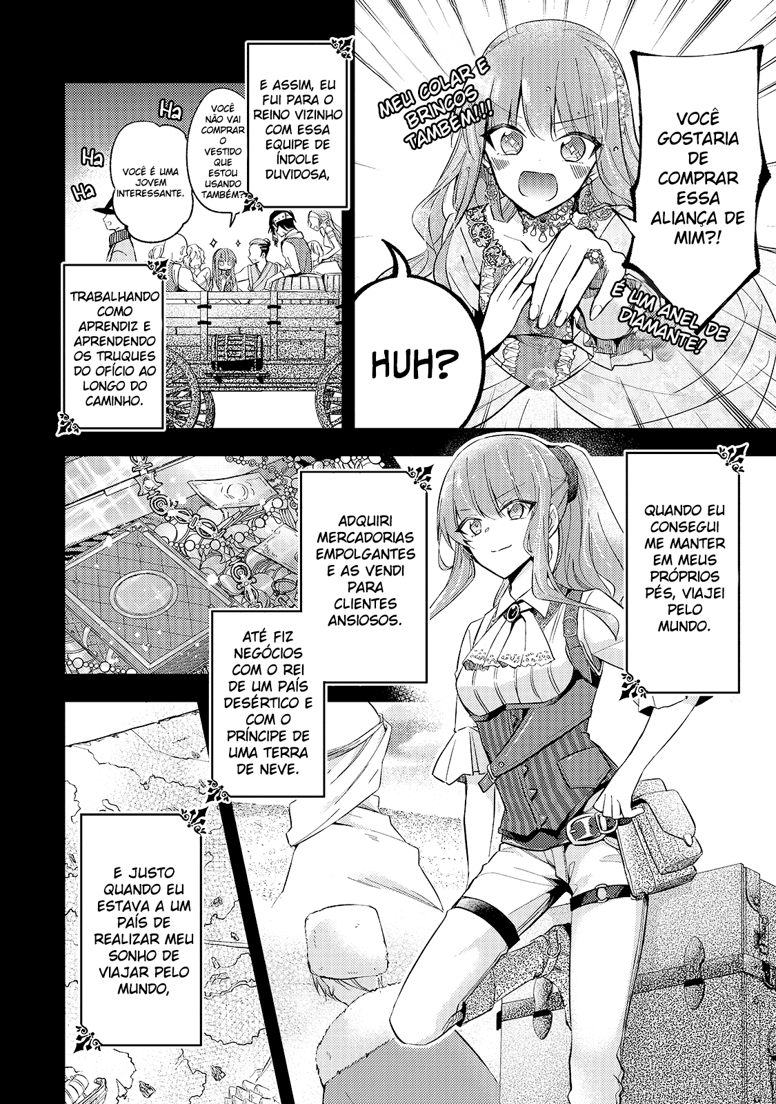 Loop 7-kaime no Akuyaku Reijou wa, Moto Tekikoku de Jiyuu Kimama na Hanayome Seikatsu o Mankitsu Suru Este é o sétimo loop! 第7页