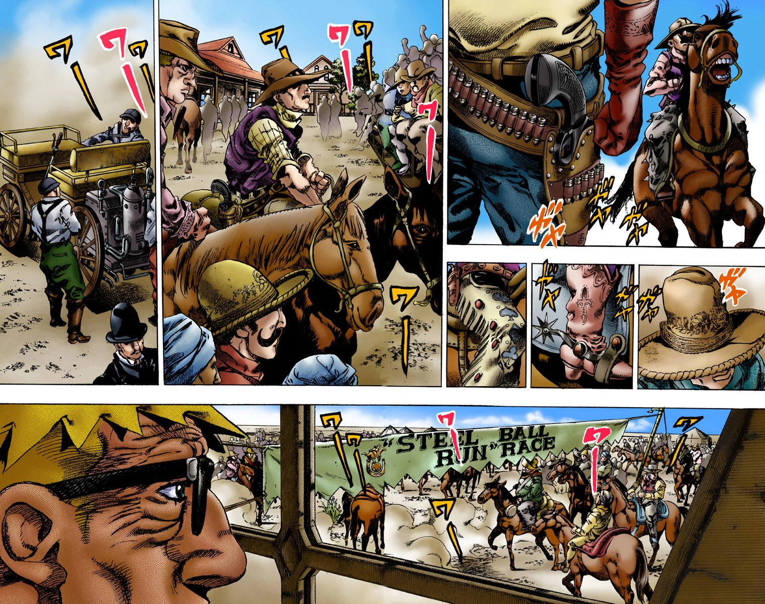 JoJo no Kimyou na Bouken: Steel Ball Run(Official Colored) Пресс-конференция Steel Ball Run 第26页