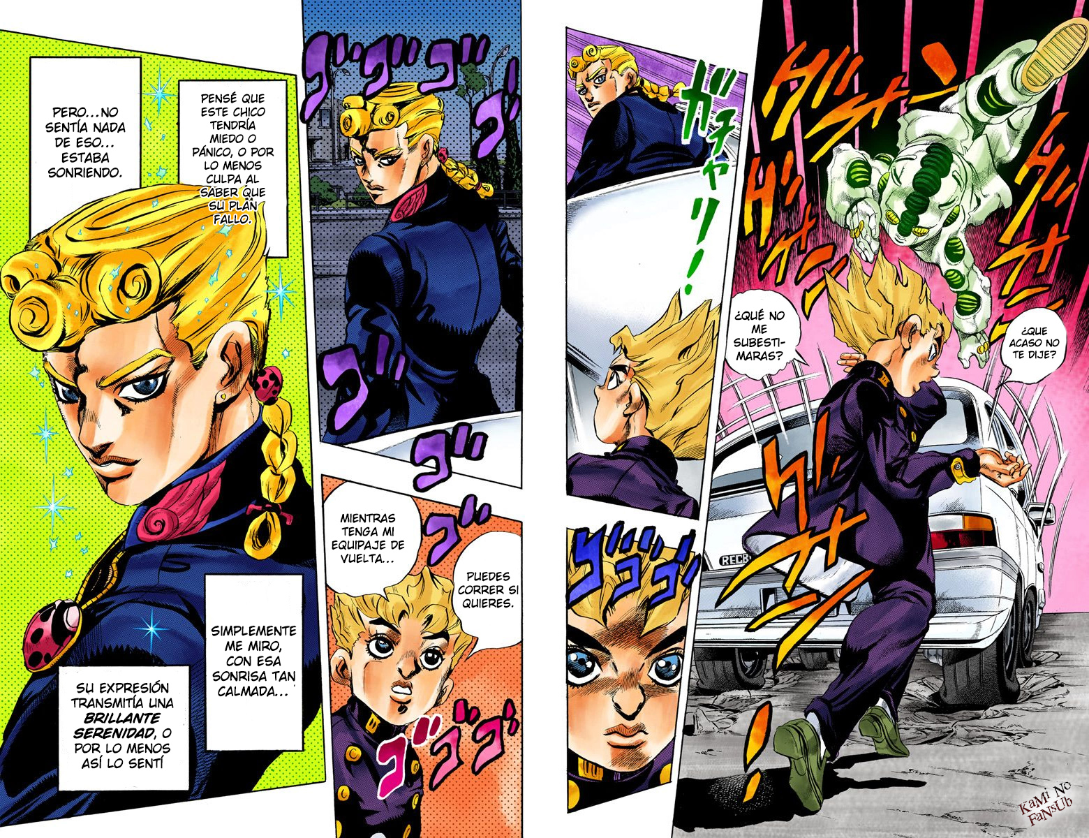 JoJo no Kimyou na Bouken Part 5: Ougon no Kaze (Official Colored) Gold Experience Parte 1 第11页