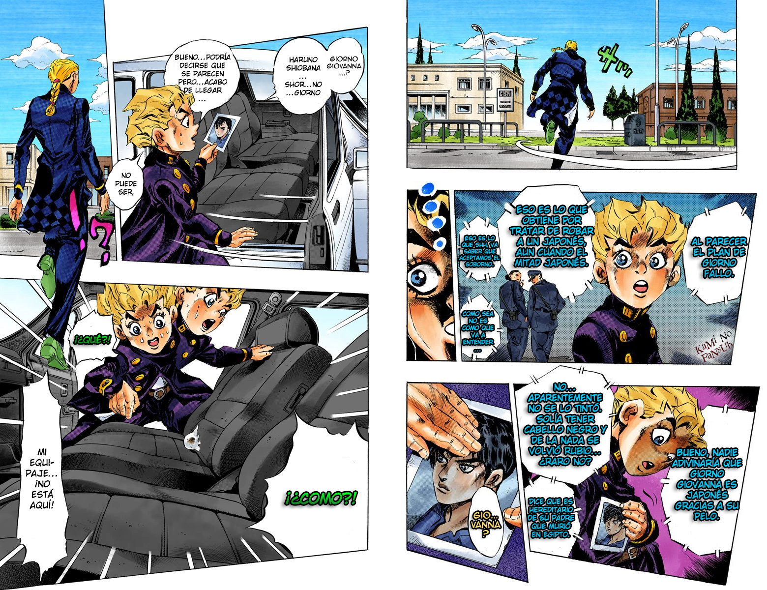 JoJo no Kimyou na Bouken Part 5: Ougon no Kaze (Official Colored) Gold Experience Parte 1 第12页