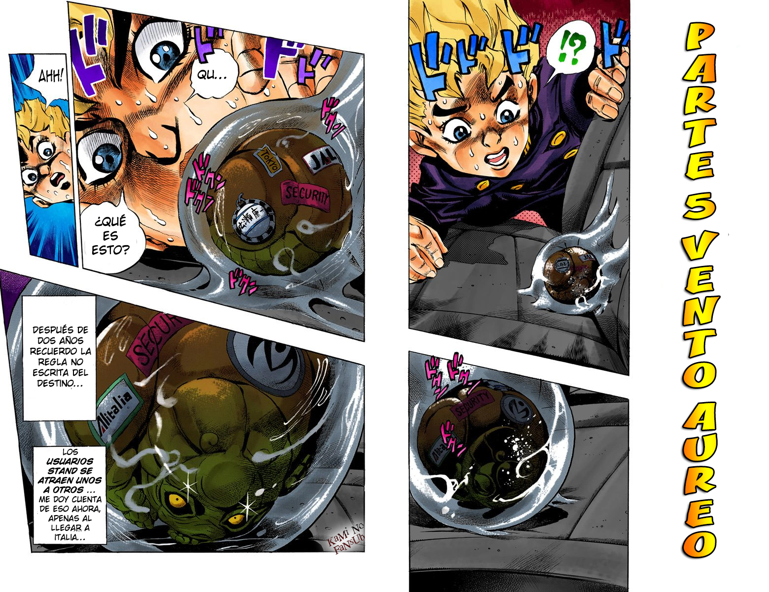 JoJo no Kimyou na Bouken Part 5: Ougon no Kaze (Official Colored) Gold Experience Parte 1 第13页