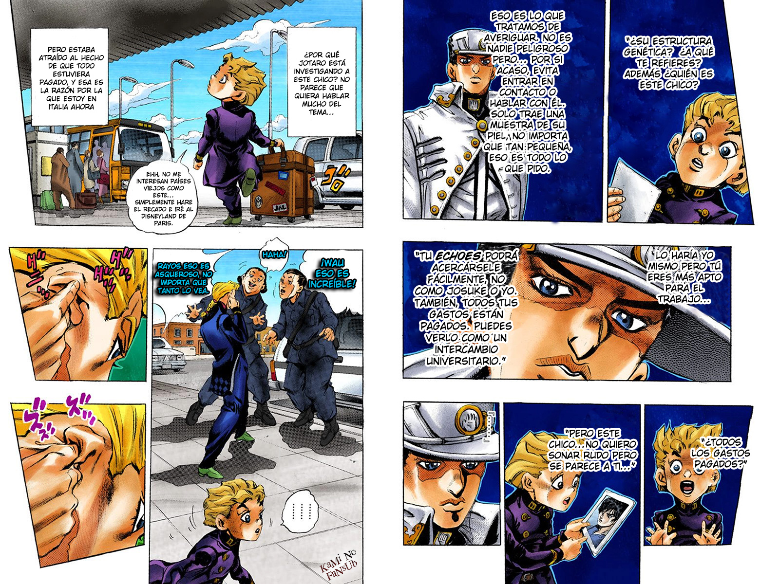 JoJo no Kimyou na Bouken Part 5: Ougon no Kaze (Official Colored) Gold Experience Parte 1 第6页