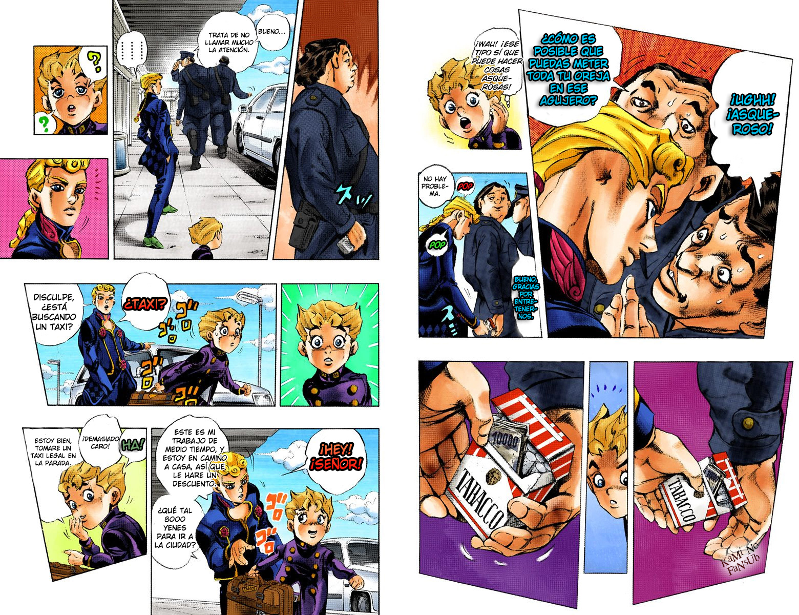 JoJo no Kimyou na Bouken Part 5: Ougon no Kaze (Official Colored) Gold Experience Parte 1 第7页