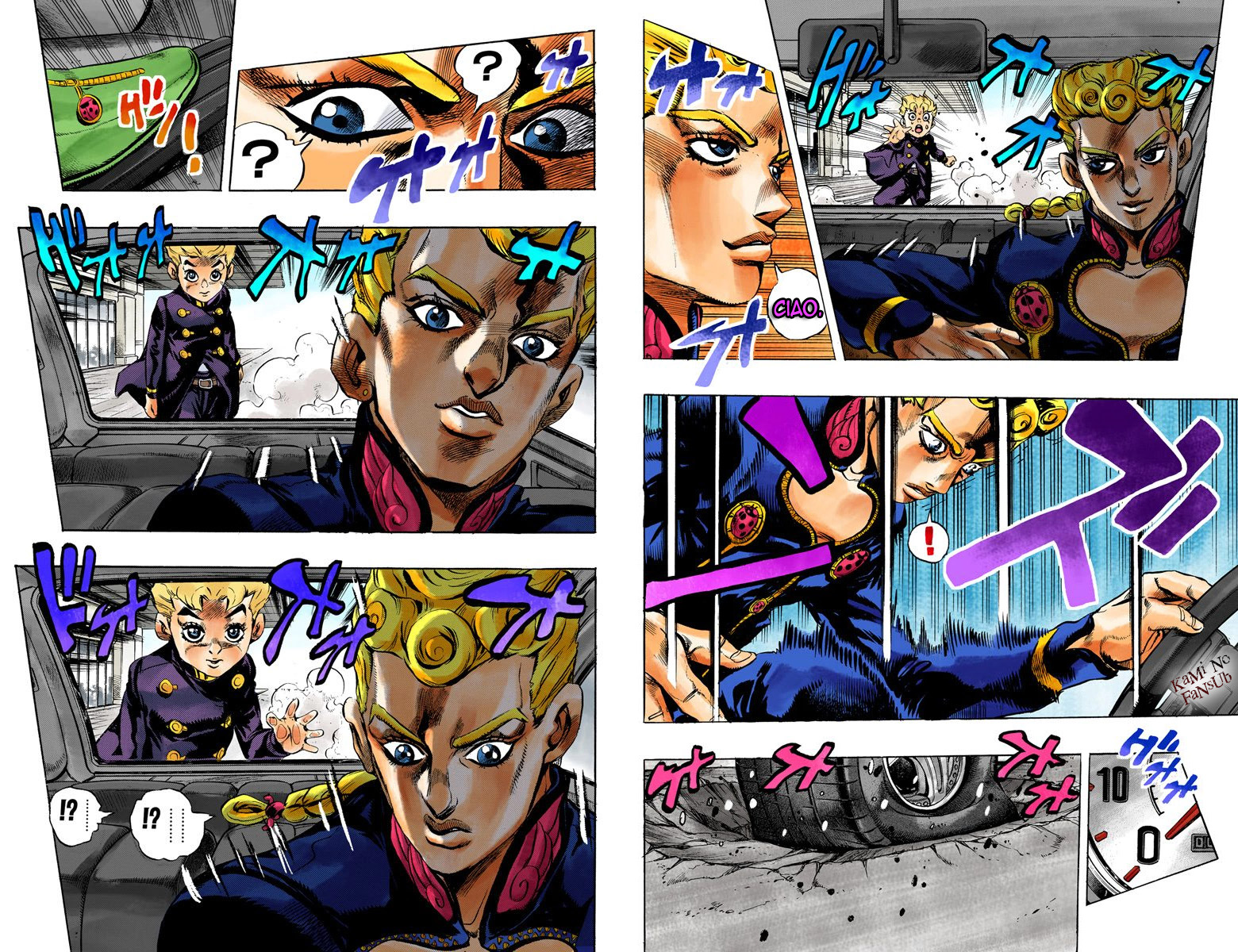 JoJo no Kimyou na Bouken Part 5: Ougon no Kaze (Official Colored) Gold Experience Parte 1 第10页