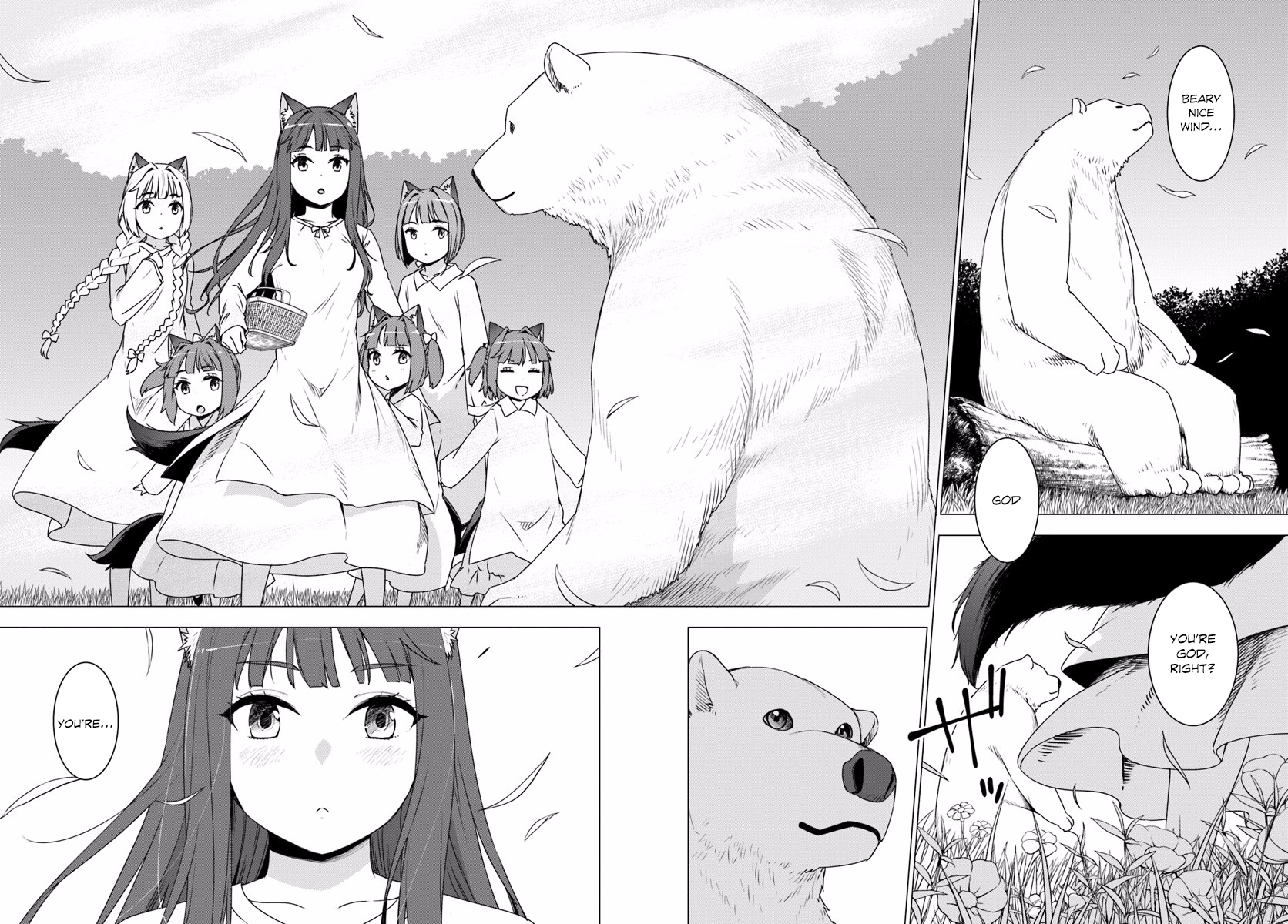 Reincarnated as a Polar Bear: The Legend of How I Became a Forest Guardian Werewolf girls 第10页