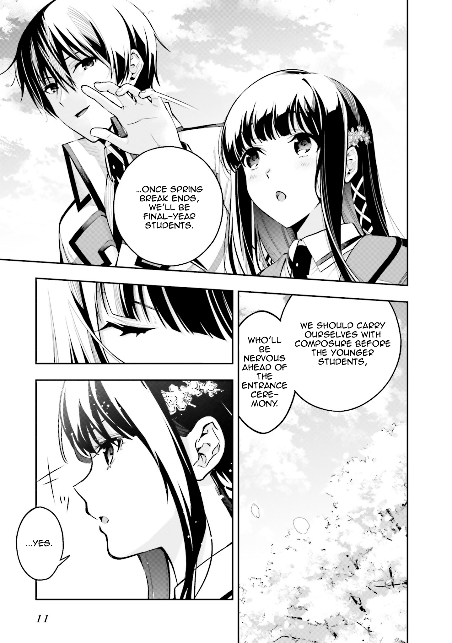 Mahouka Koukou no Rettousei - Douran no Joshou-hen Representative of the New Students 第11页