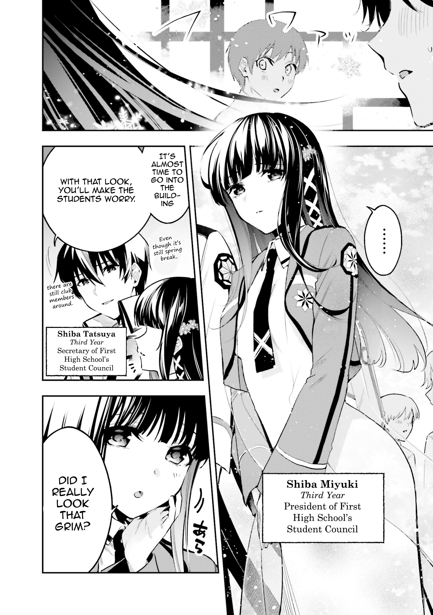 Mahouka Koukou no Rettousei - Douran no Joshou-hen Representative of the New Students 第6页