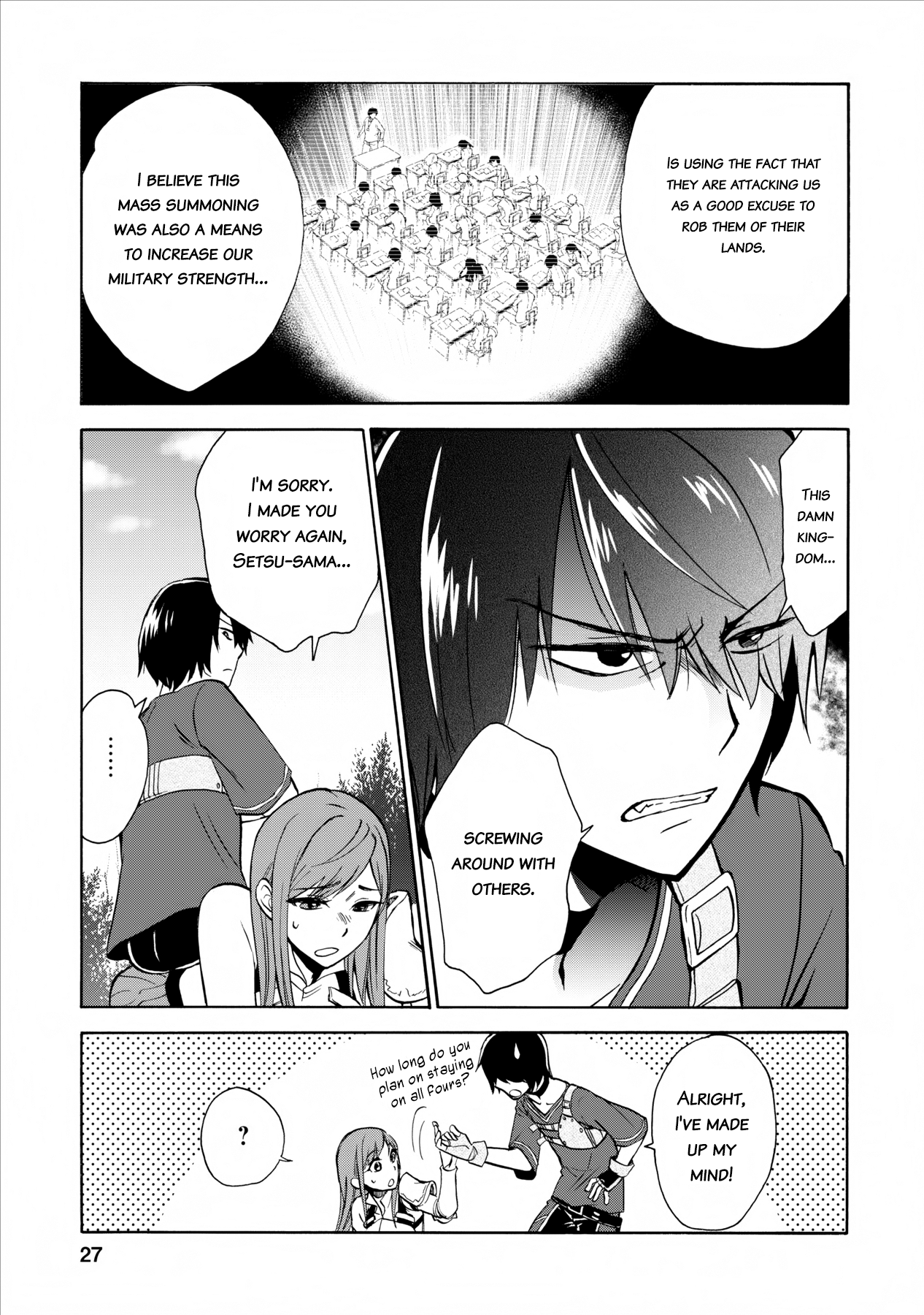 Isekai Shoukan wa Nidome Desu Vol. 1 Ch. 1 第27页