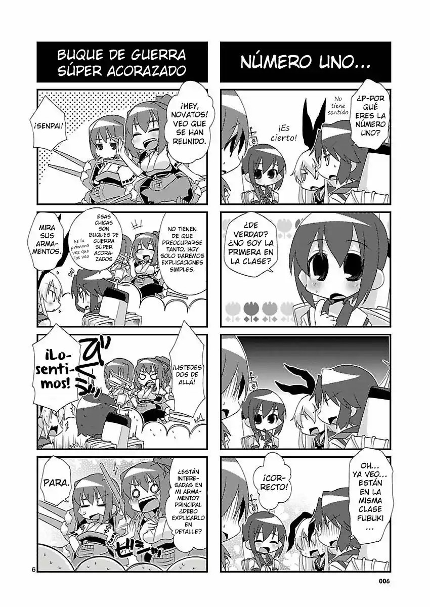 Kantai Collection -KanColle- 4-koma Comic: Fubuki, Ganbarimasu! 第6页