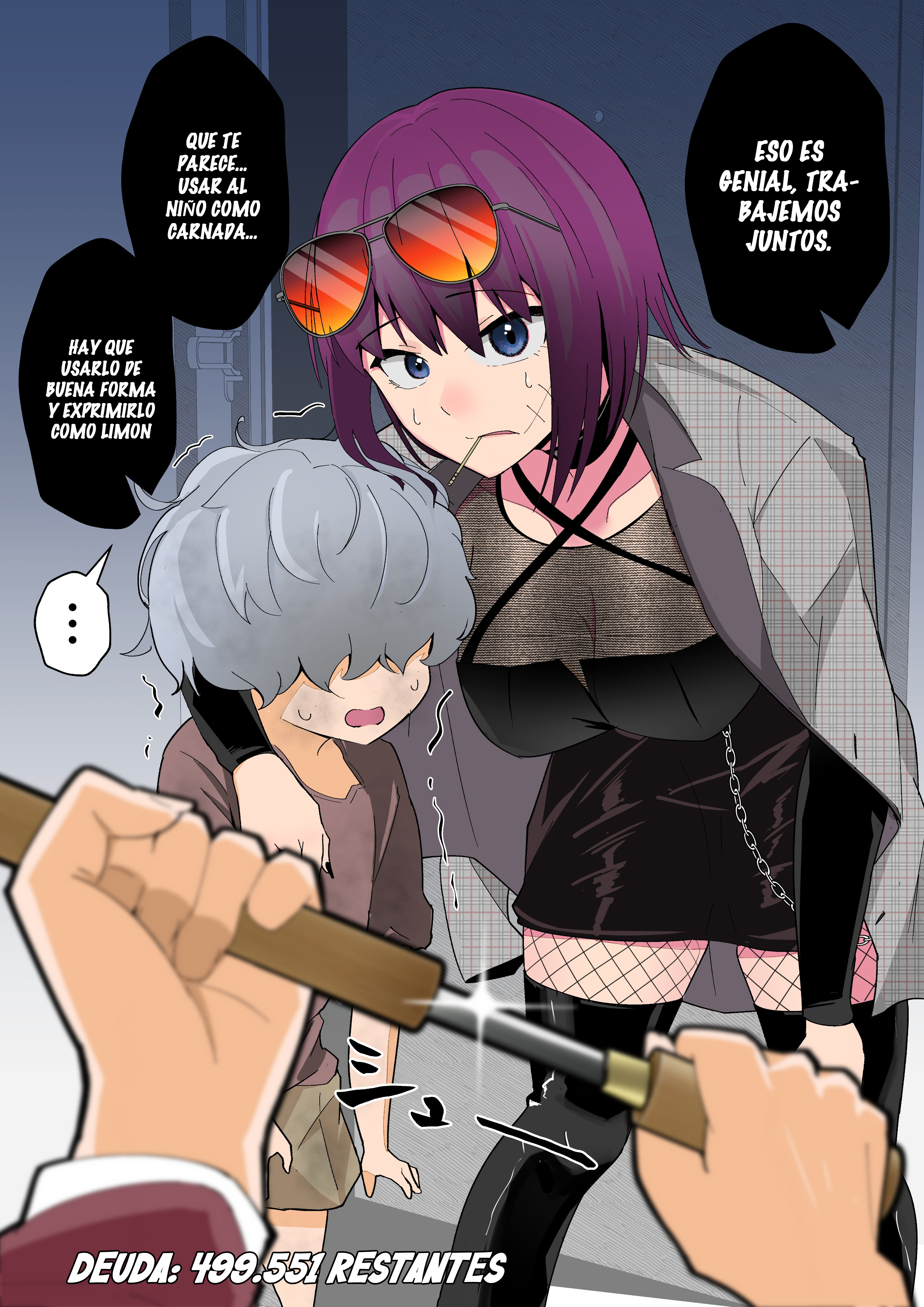 The Debt Collector Who's an Older Girl Takes Care of Me Little by Little Vol. 1 Ch. 6 第3页