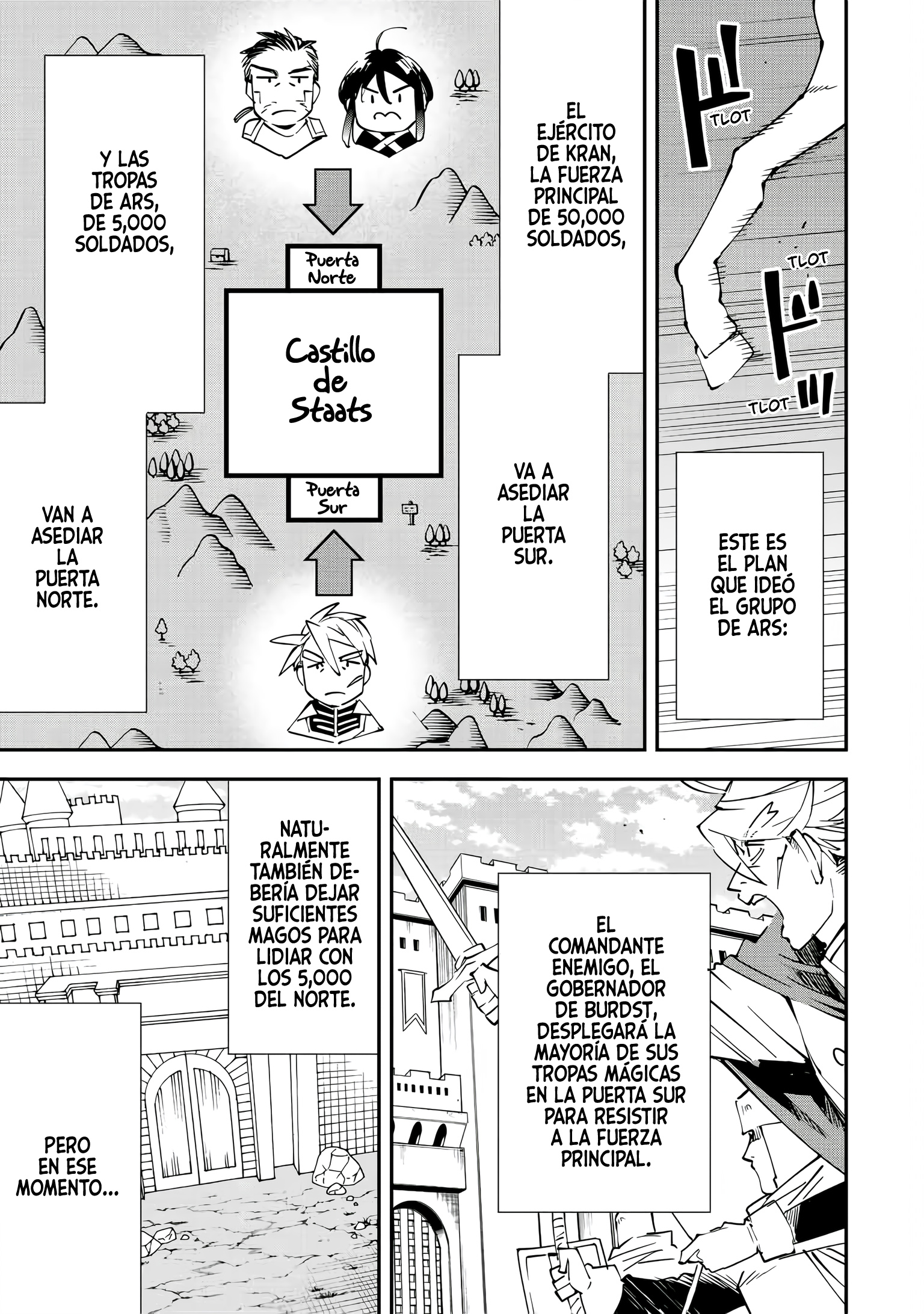 Tensei Kizoku, Kantei Skill de Nariagaru ~Jakushou Ryouchi wo Uketsuida node, Yuushuu na Jinzai wo Fuyashiteitara, Saikyou Ryouchi ni Natteta~ El joven soldado del castillo Staatz 第9页