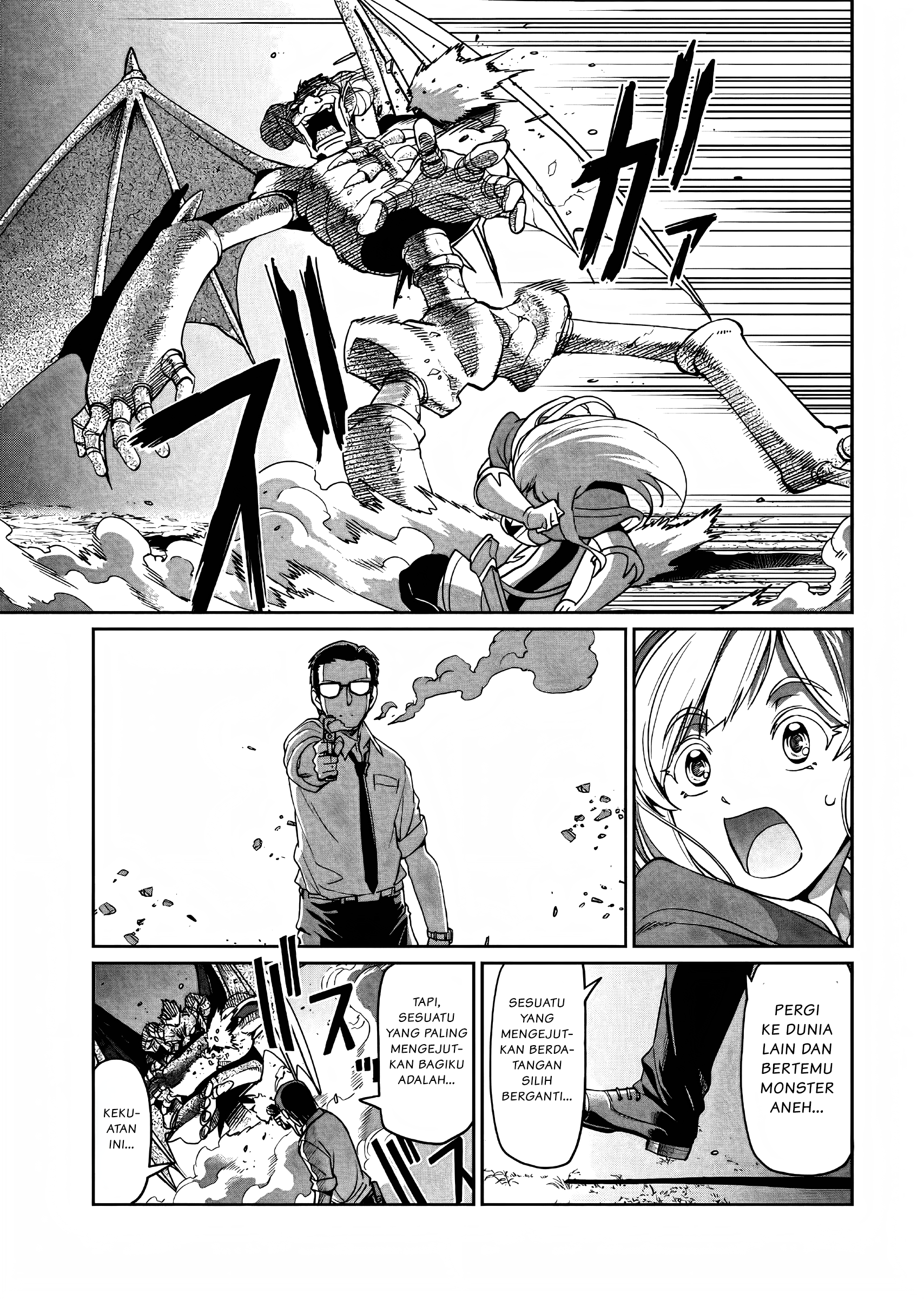 Isekai Shoukan Ojisan no Juu Musou Life: Sabage-zuki Salaryman wa Kaisha Owari ni Isekai e Chokki Suru Dunia Lain Dan Senapan 第22页