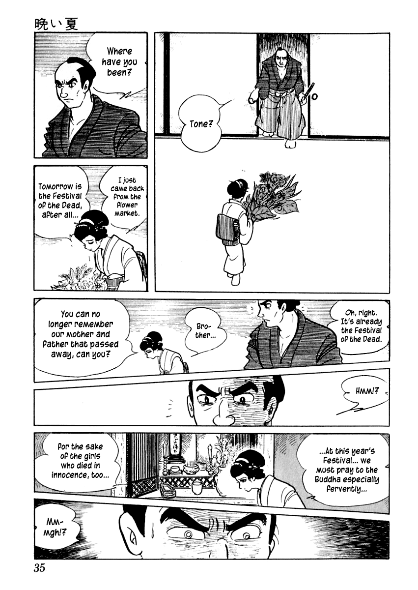 Sabu to Ichi Torimonohikae Late Summer 第35页