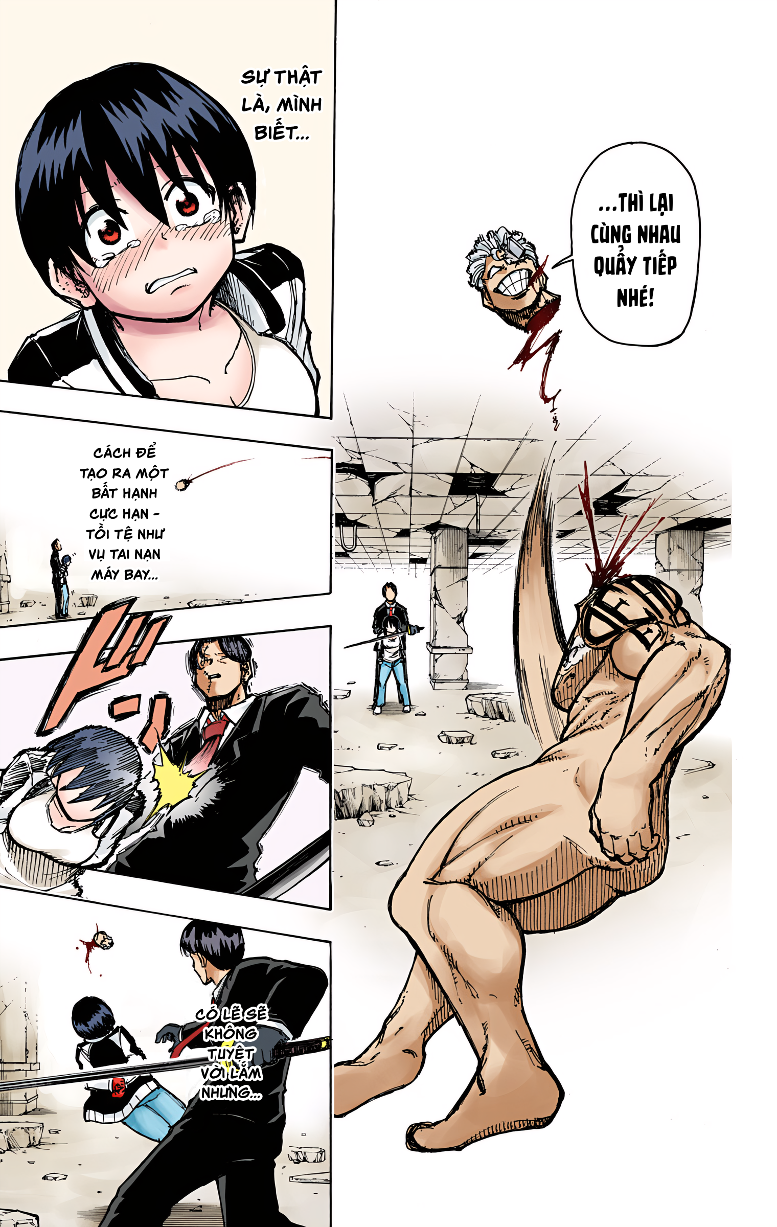 Undead Unluck (Official Colored) Bất tử và bất hạnh 第45页