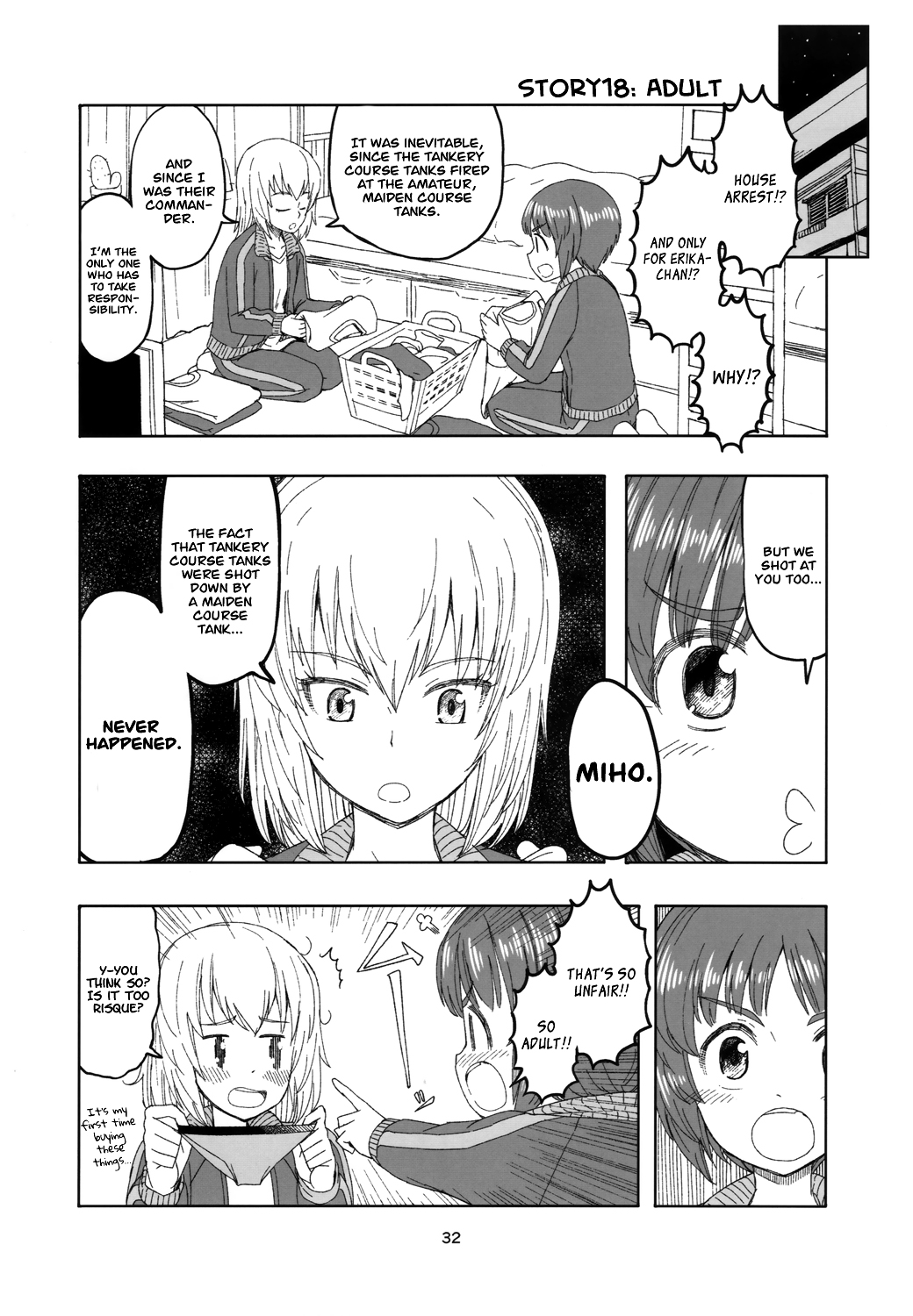 Girls und Panzer - Middleschool Miho and Erika (Doujinshi) Story 01-26 第31页