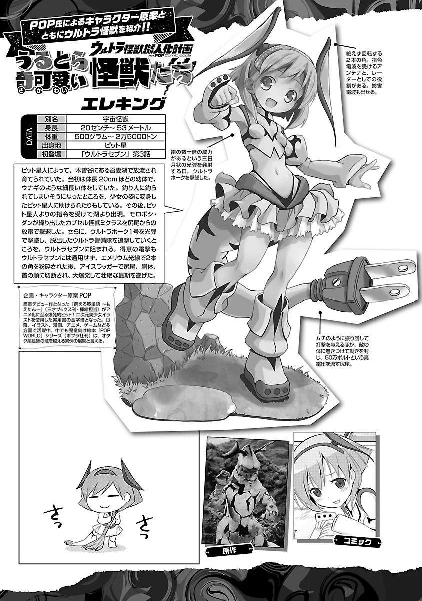 Ultra Kaiju Humanization Project feat.POP Comic code The Forbidden Words ☆ 第21页