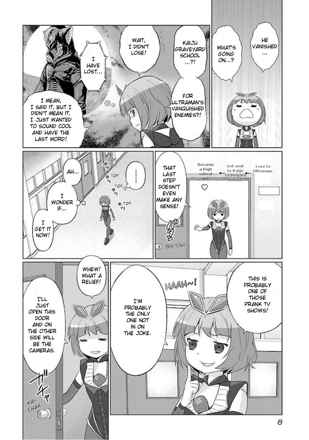 Ultra Kaiju Humanization Project feat.POP Comic code The Forbidden Words ☆ 第9页