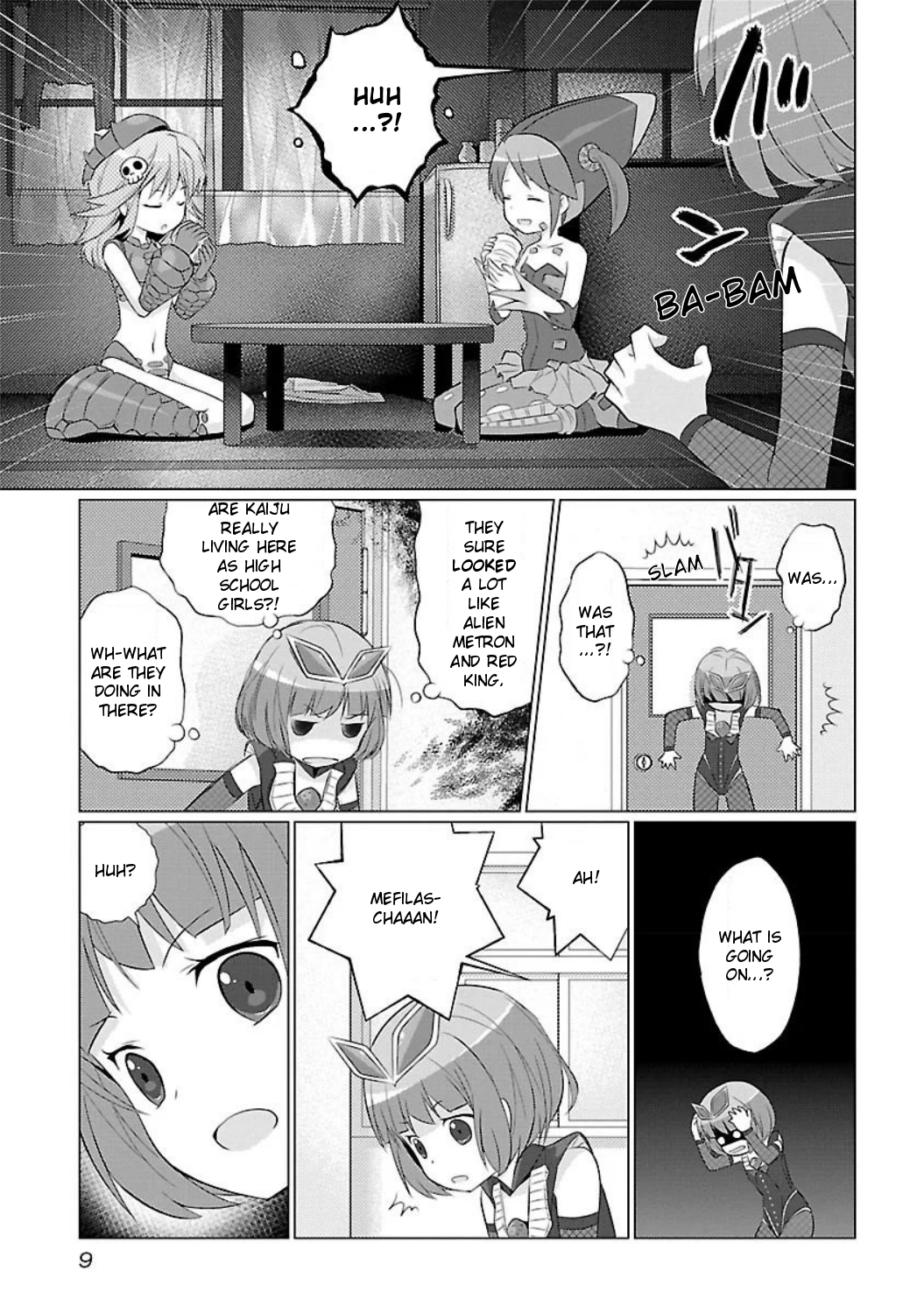 Ultra Kaiju Humanization Project feat.POP Comic code The Forbidden Words ☆ 第10页