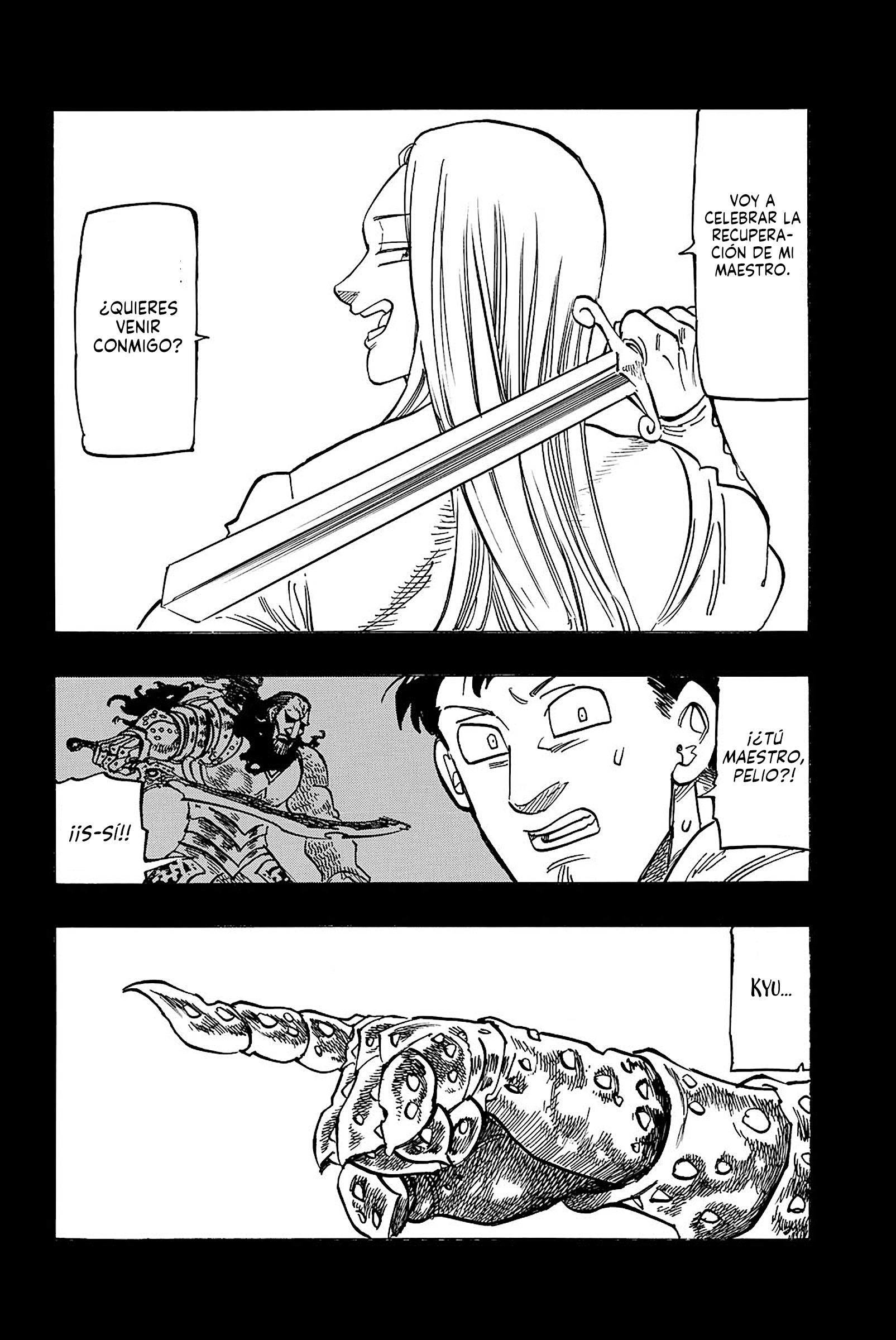 The Seven Deadly Sins: Four Knights of the Apocalypse Extras del volumen 18 第12页