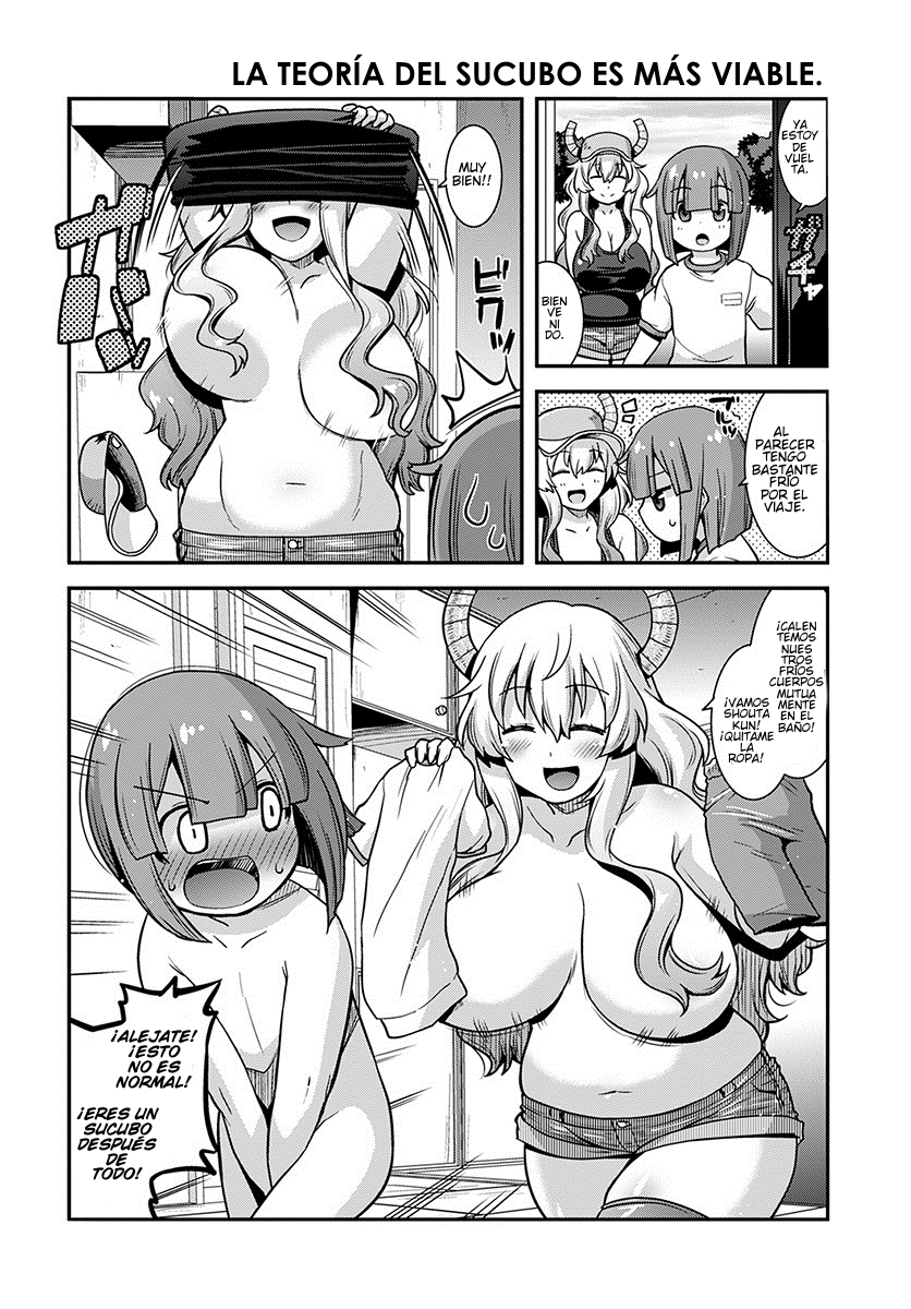 Kobayashi-san Chi no Maid Dragon: Lucoa wa Boku no ×× Desu Lucoa y Yo 第14页