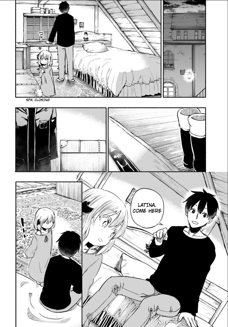 Uchi no Ko no Tame naraba, Ore wa Moshikashitara Maou mo Taoseru kamo Shirenai. Youth, Meeting With the Young Girl 第17页