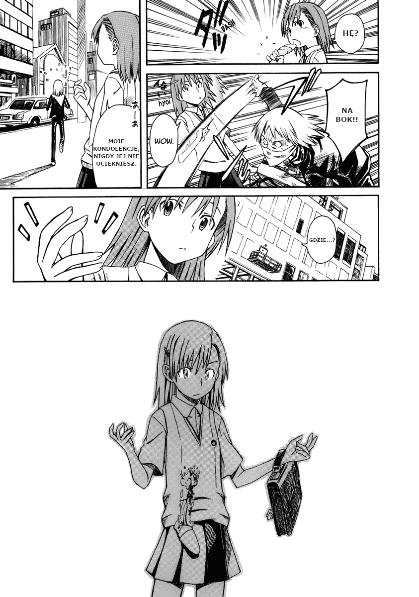 Toaru Majutsu no Index Gaiden: Toaru Kagaku no Railgun 16 Lipca 第36页