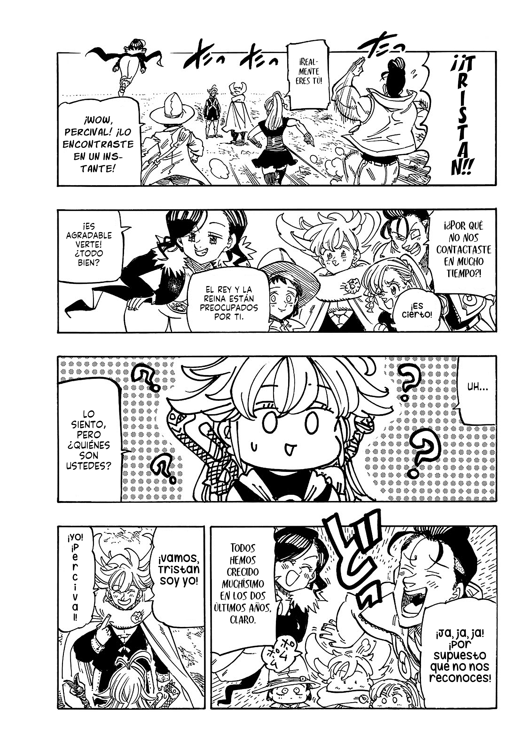 The Seven Deadly Sins: Four Knights of the Apocalypse Una reunión extraña 第11页