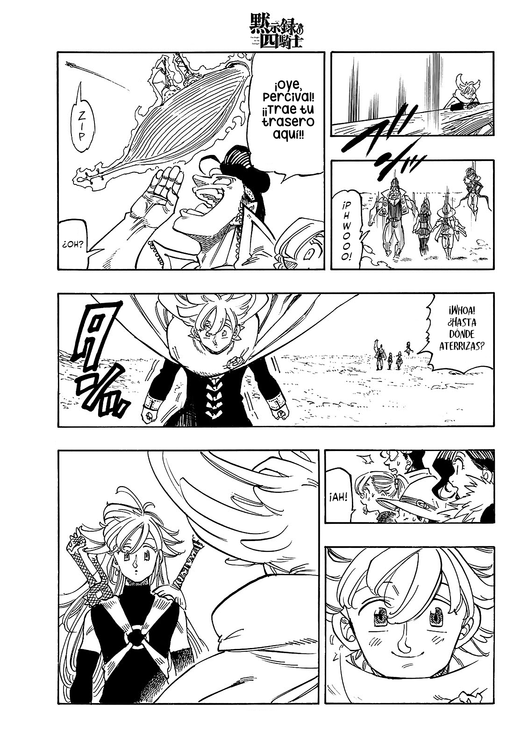 The Seven Deadly Sins: Four Knights of the Apocalypse Una reunión extraña 第9页