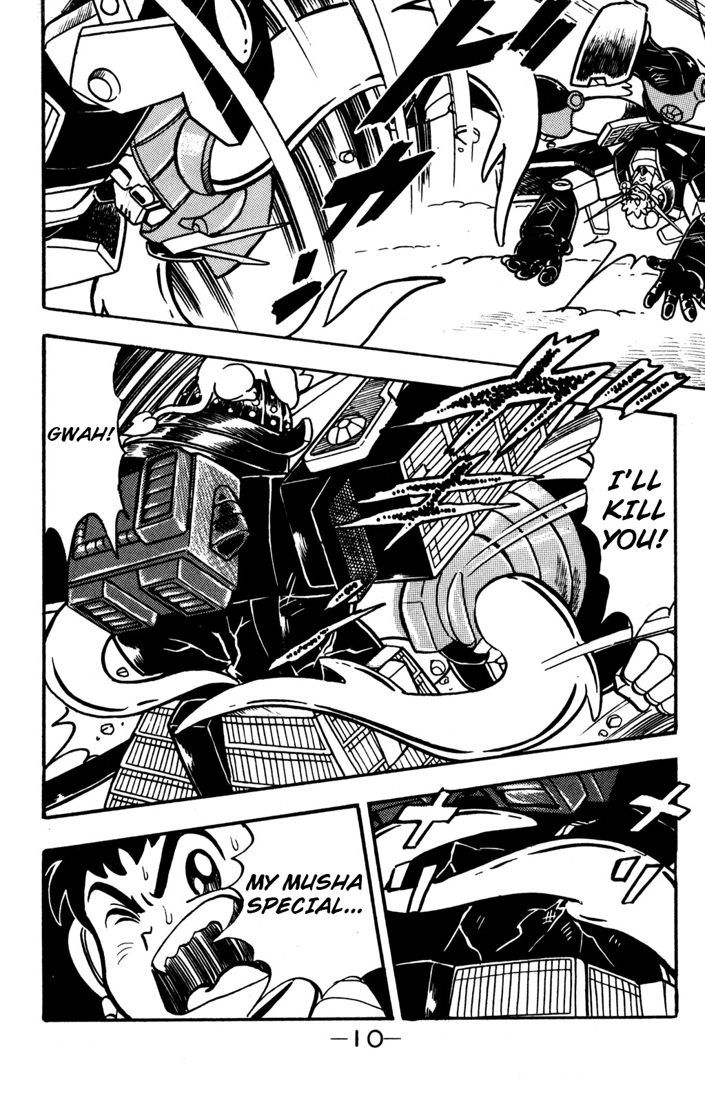 Hyper Warrior Gundam Boy Showdown! Taiga v Sugimoto 第9页