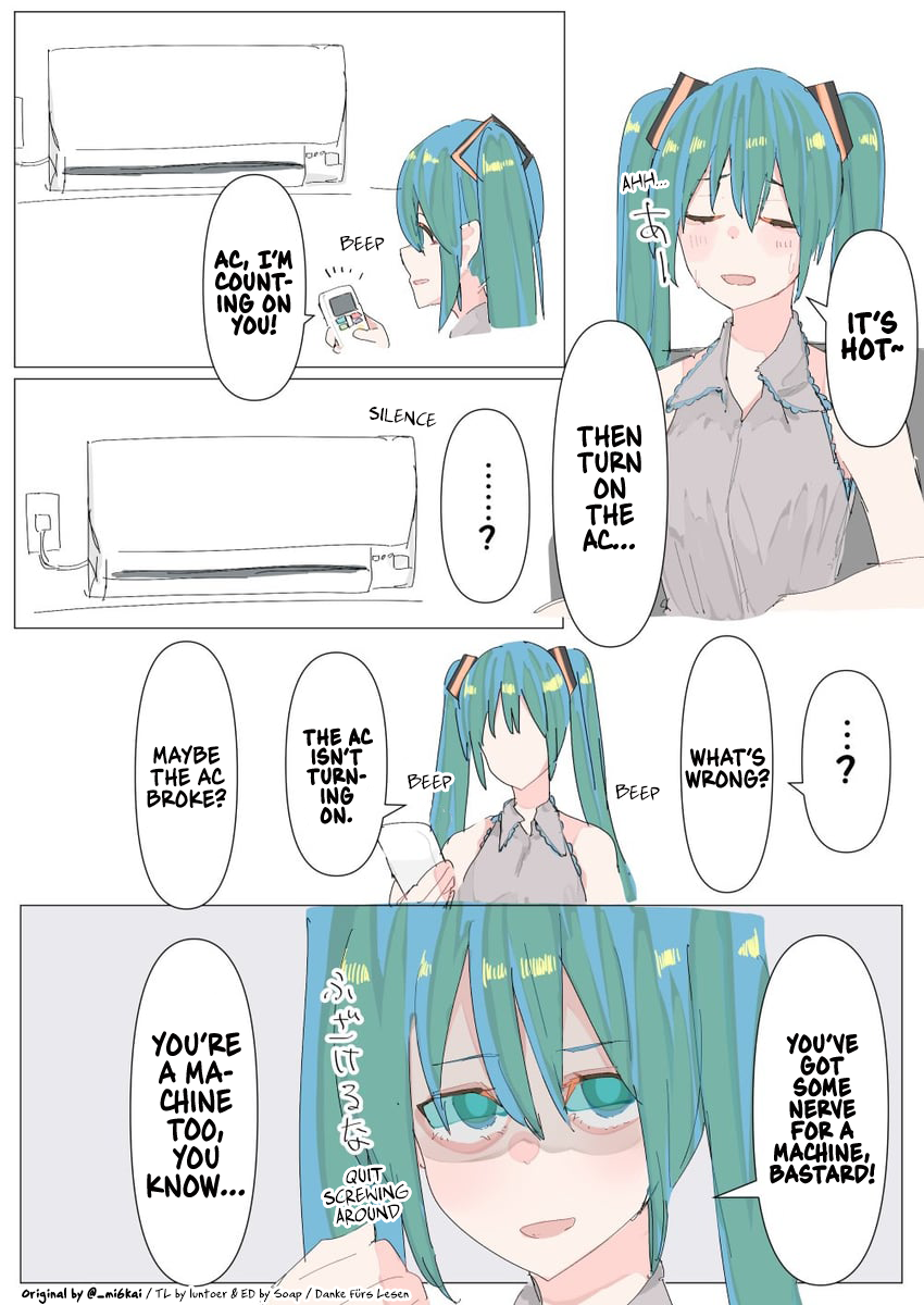 VOCALOID - The Daily Life of Master & Hatsune Miku (Doujinshi) 第7页