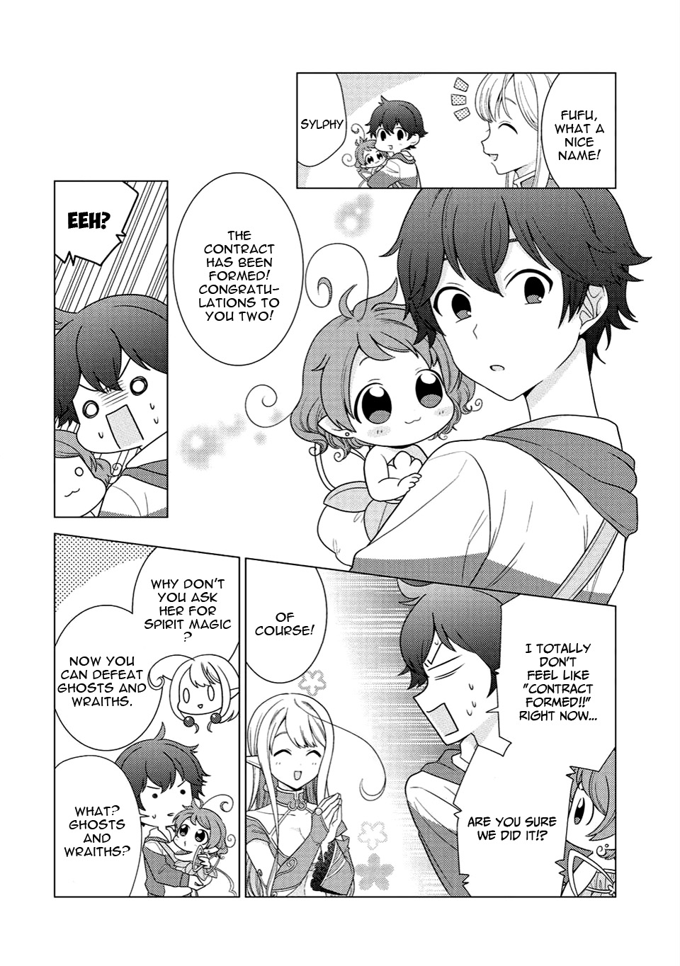 Seirei-tachi no Rakuen to Risou no Isekai Seikatsu Vol. 1 Ch. 3 第11页
