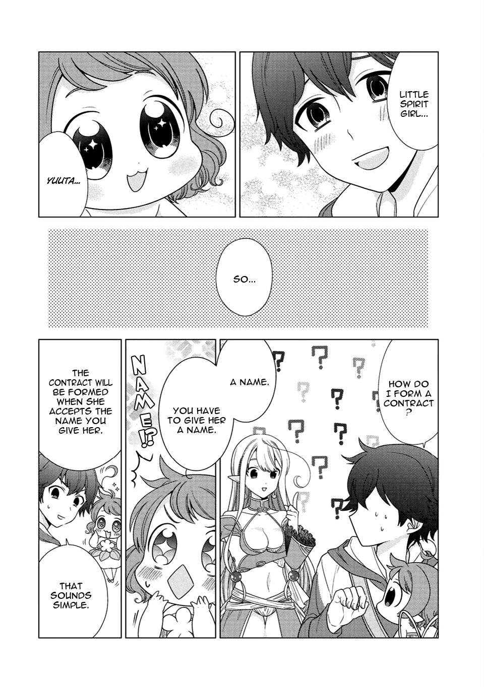 Seirei-tachi no Rakuen to Risou no Isekai Seikatsu Vol. 1 Ch. 3 第5页