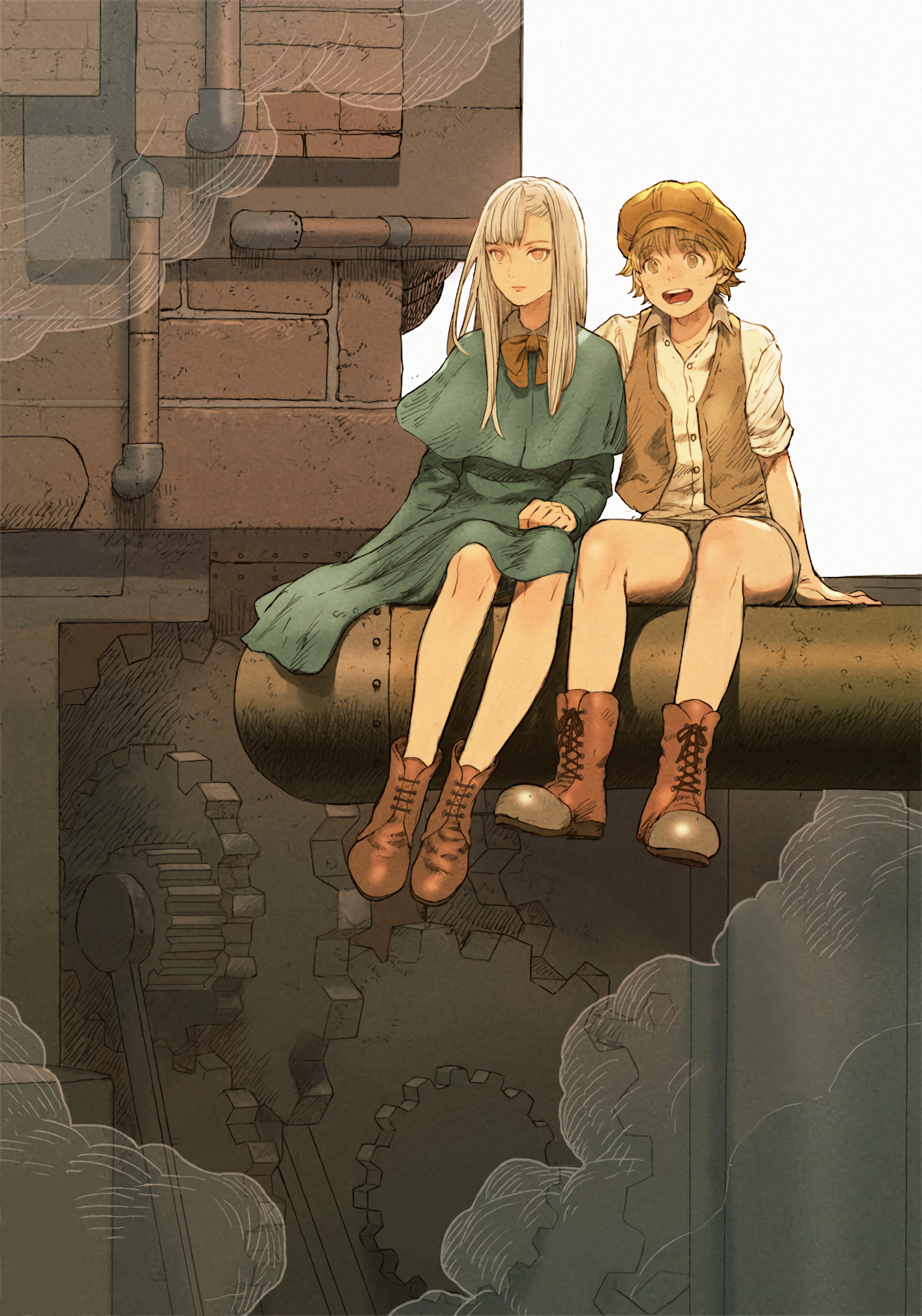Erio to Denki Ningyou Город пара и шестерёнок 第2页