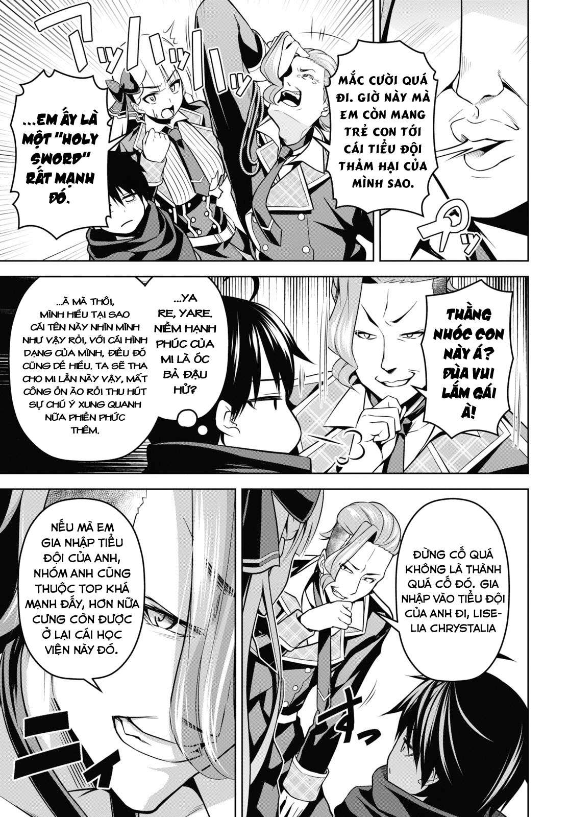 Seiken Gakuin no Maken Tsukai Vol. 1 Ch. 3 第18页