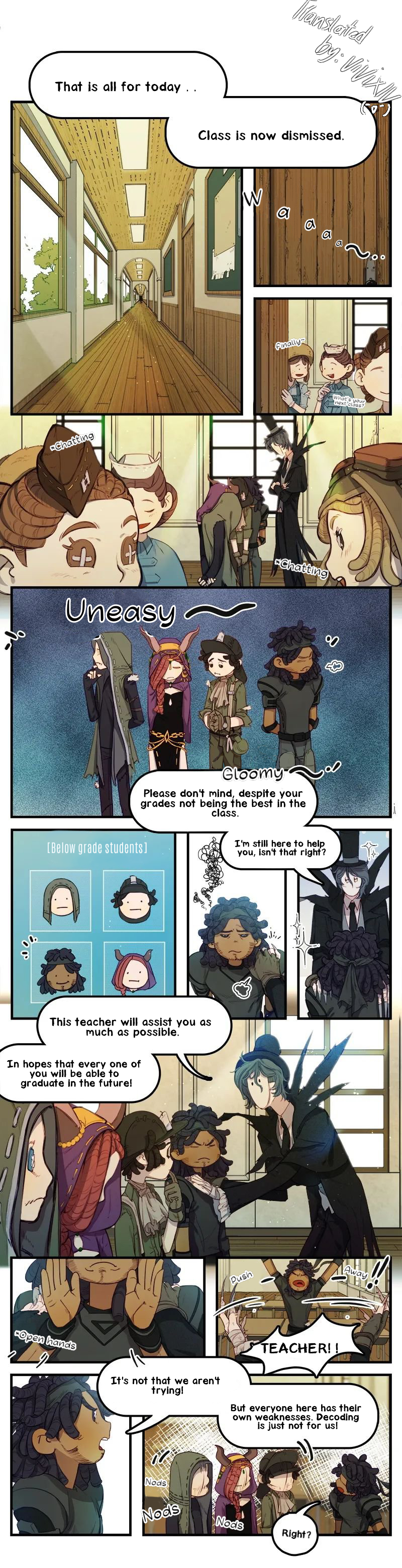 Identity V academy Mr. Jack's after-school turtoring 第1页