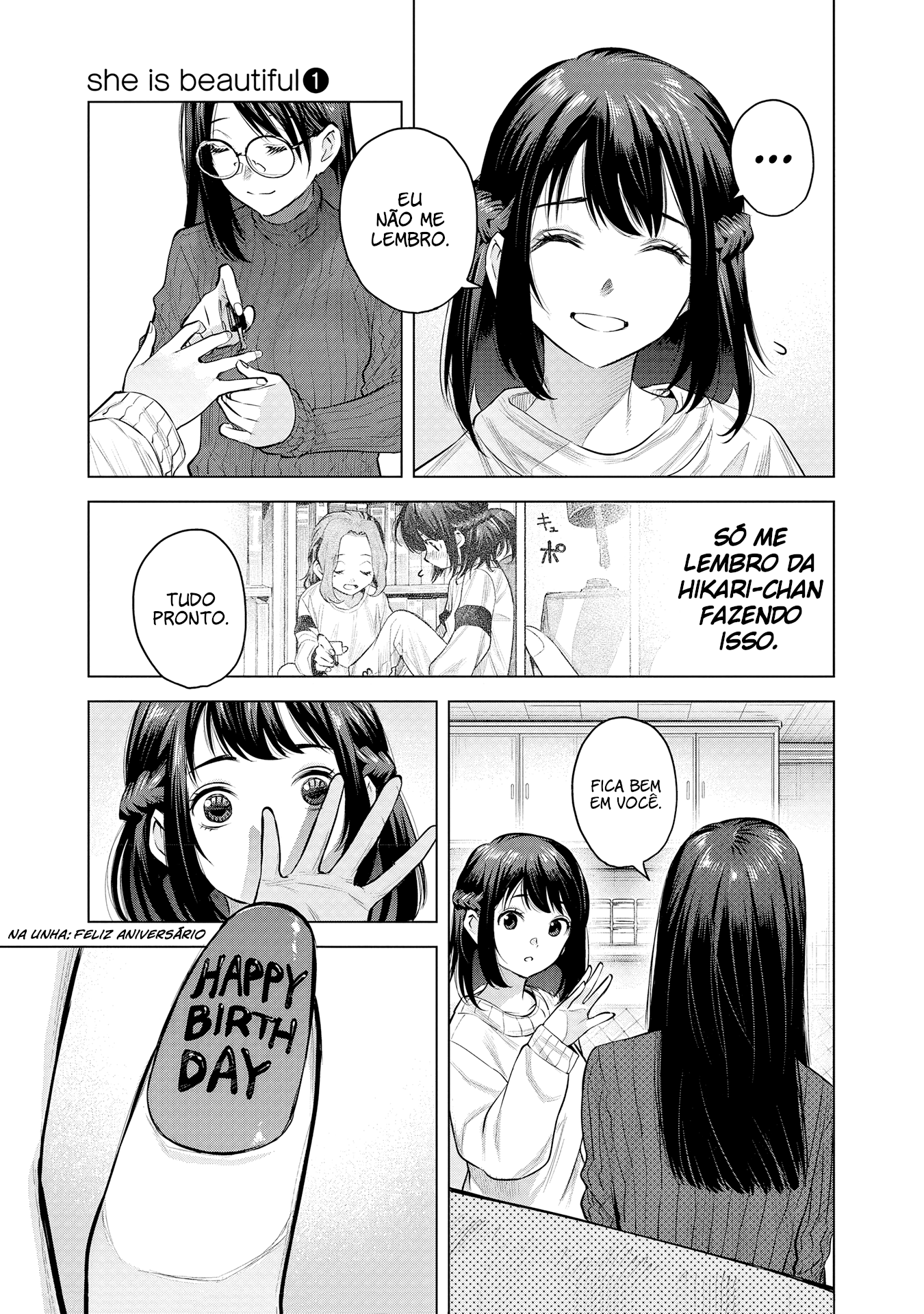 she is beautiful Envelhecida como a água 第28页