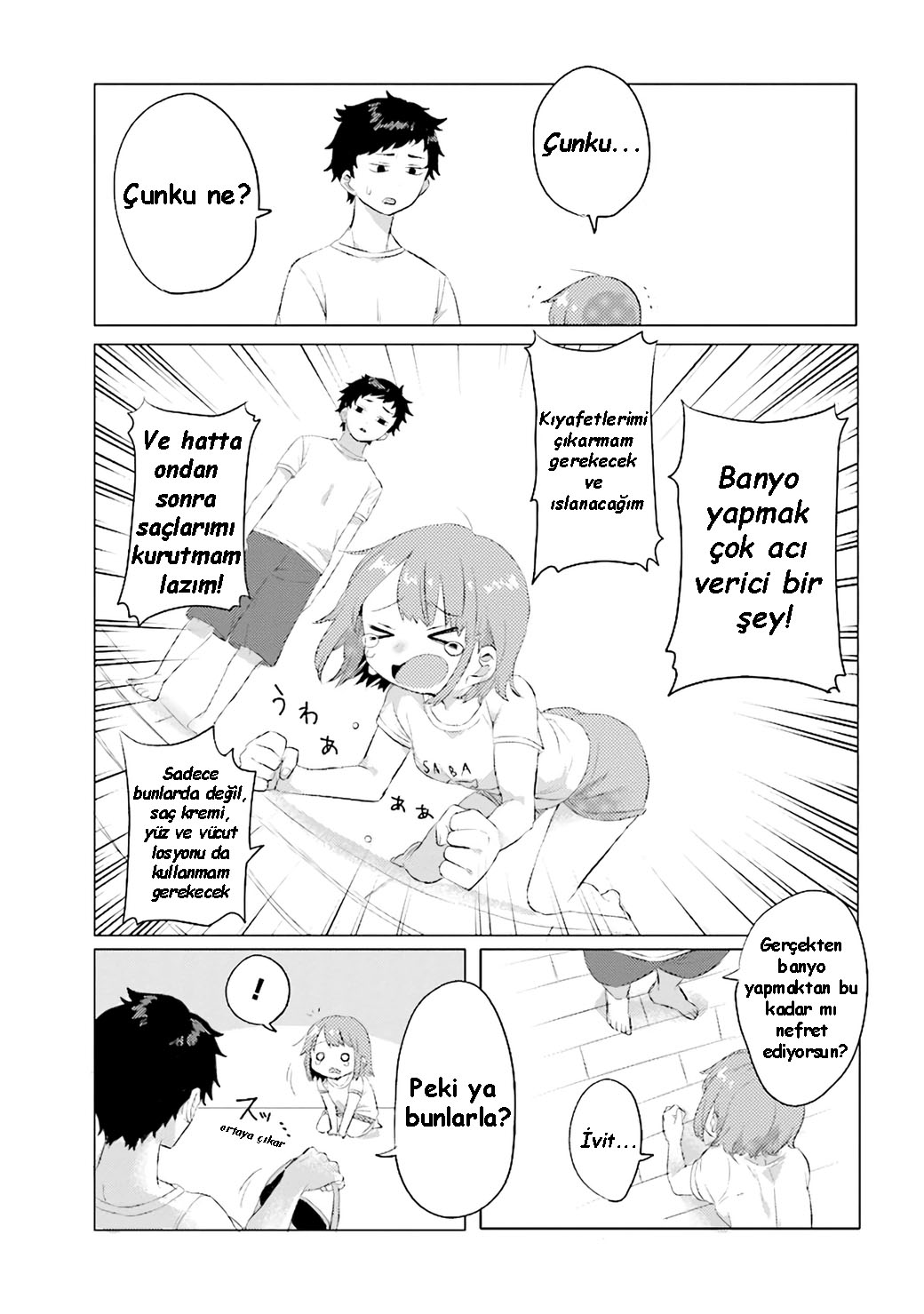 Zettai ni Furo ni Hairitakunai Kanojo VS Zettai ni Furo ni Iretai Kareshi Plastik Ördek 第3页