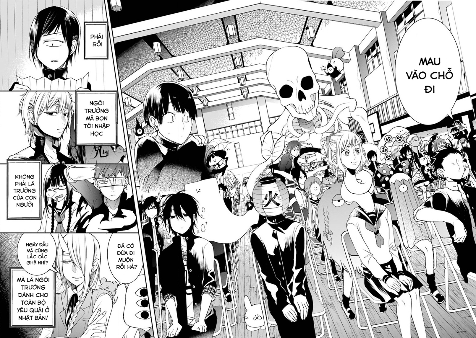 Youkai Gakkou no Seito Hajimemashita! Buổi Nhập Học Tại Học Viện Hyakki 第11页