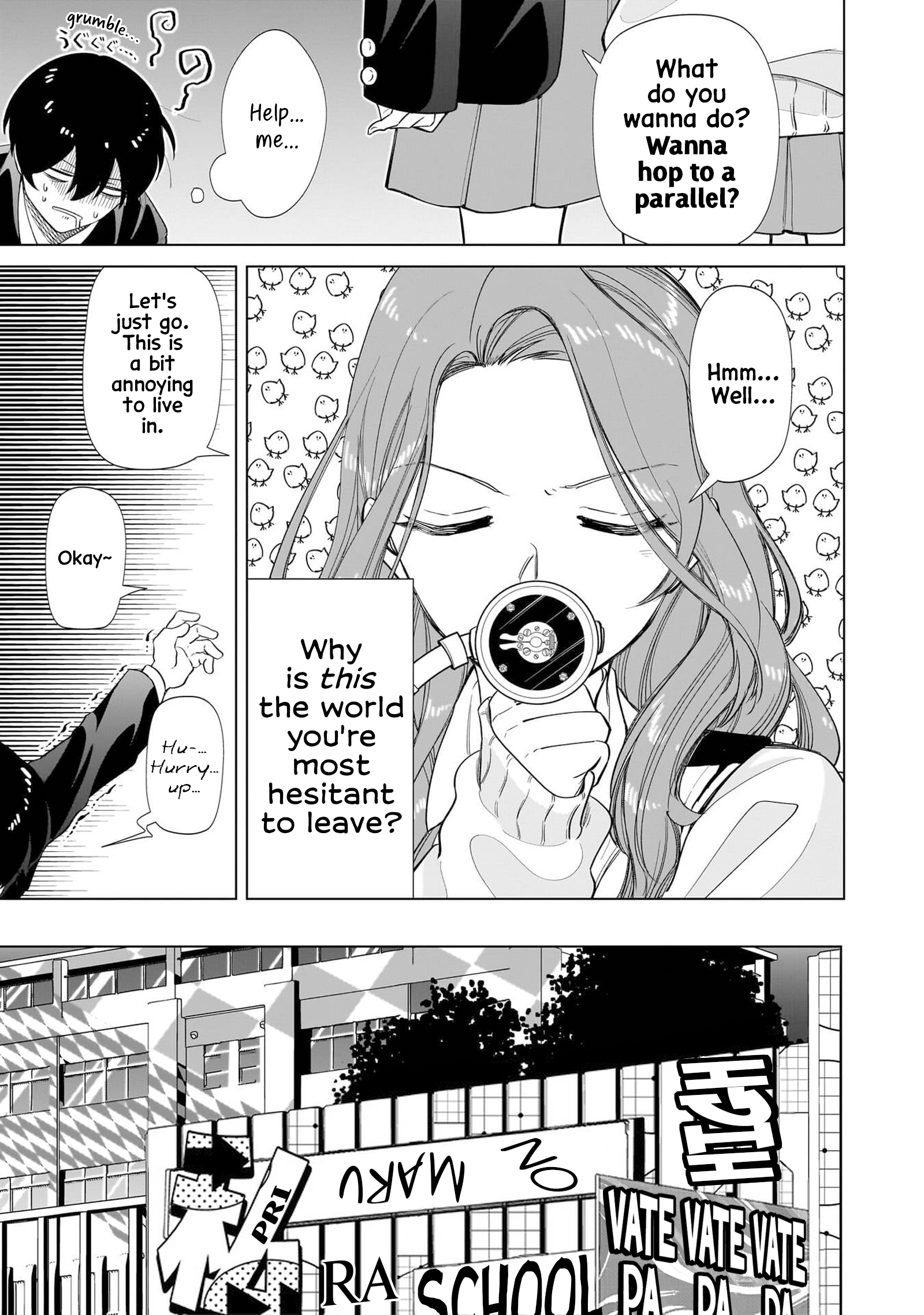 Shiretto Sugee Koto Itteru Gal. - Shiritsu Paranomaru Koukou no Nichijou Casually going to parallel worlds kinda deal 第16页