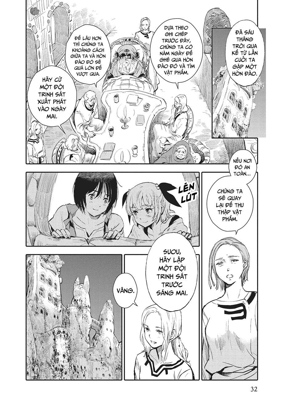 Kujira no Kora wa Sajou ni Utau Chakuro của vùng Biển Cát 第32页