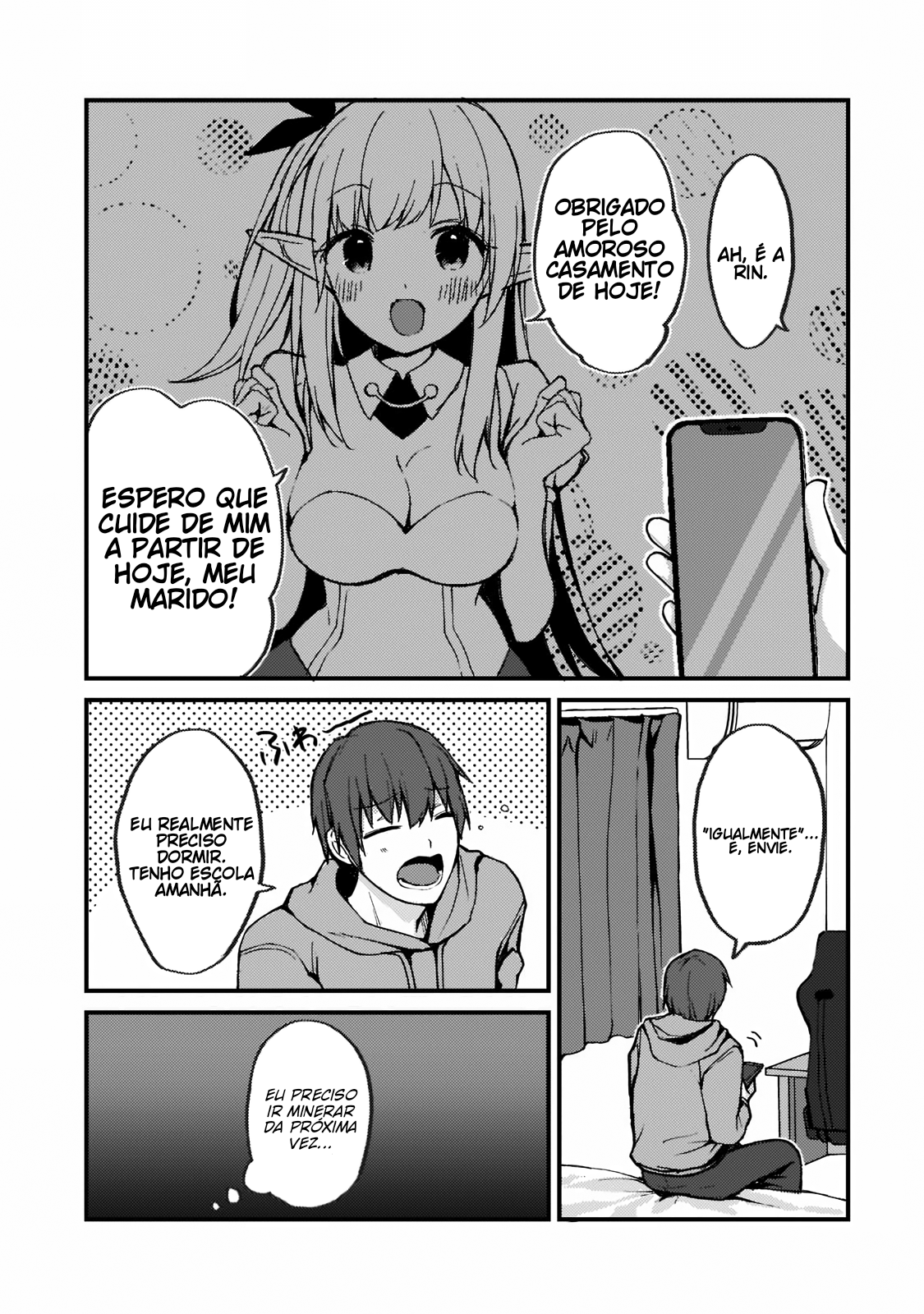 Netoge no Yome ga Ninki Idol datta: Cool kei no Kanojo wa Genjitsu demo Yome no Tsumori de Iru Rin e a Mizuki Rinka 第12页