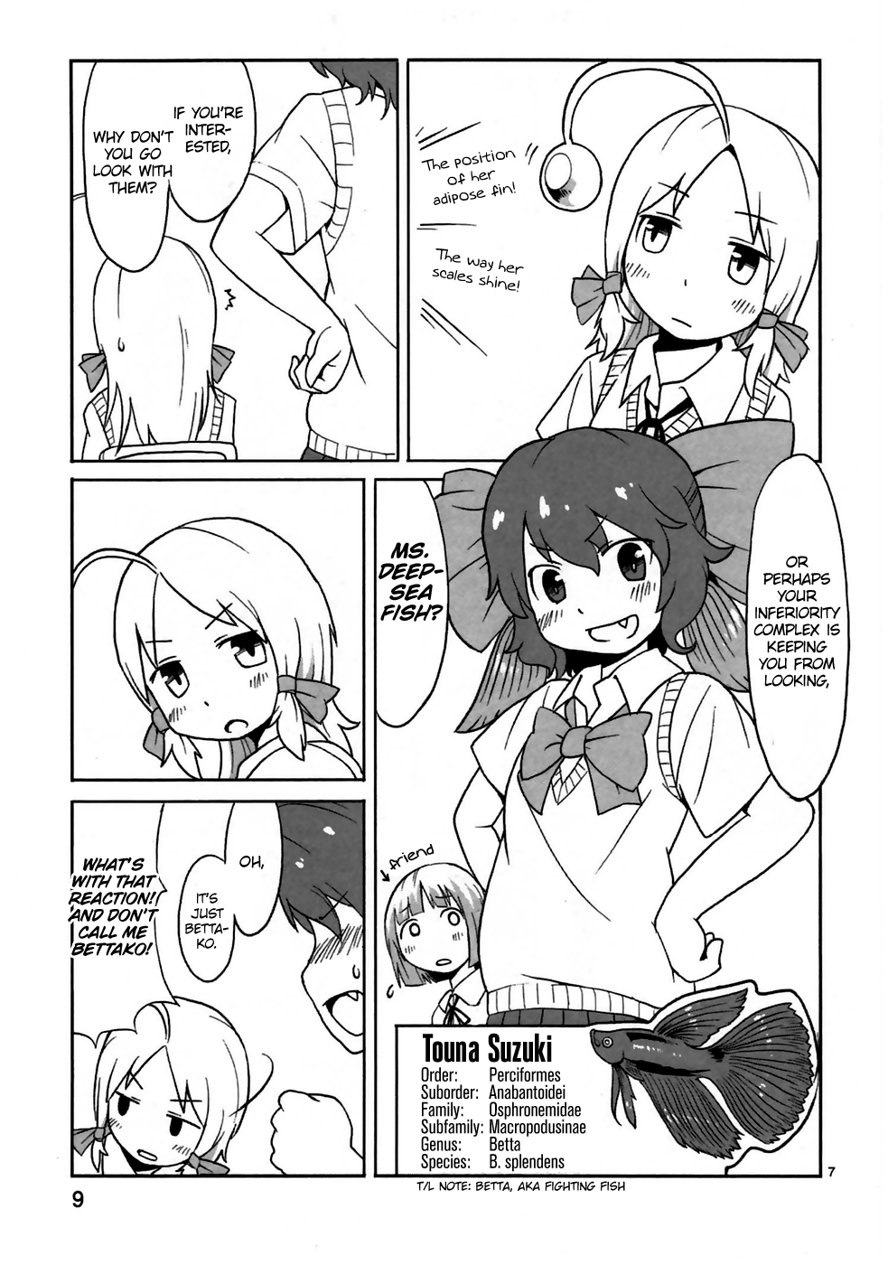 Shinkaigyo no Anko-san I'm a Deep Sea Fish 第11页