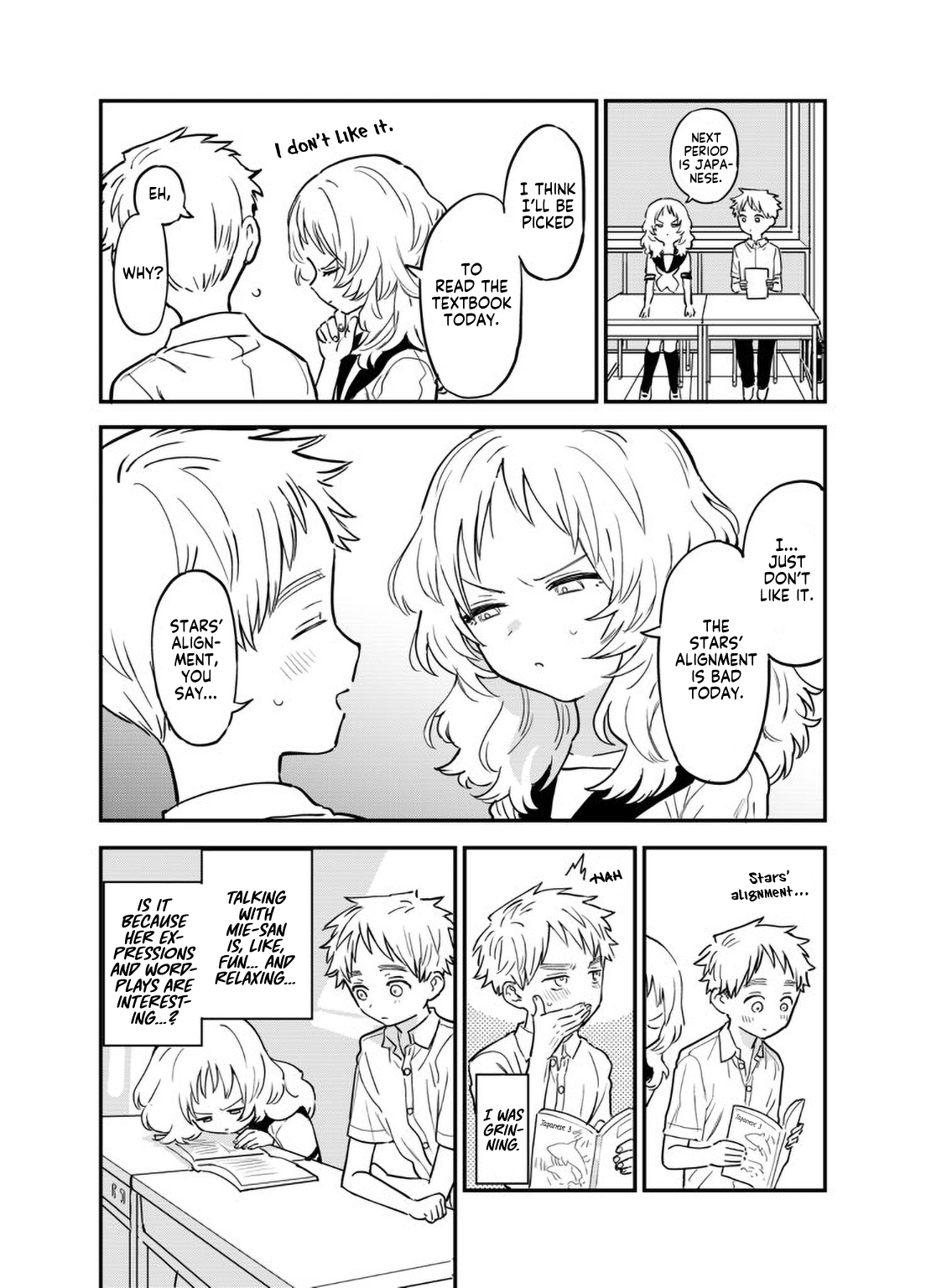 The Girl I Like Forgot Her Glasses - Twitter Side Stories I Want to Listen to It All the Time 第1页