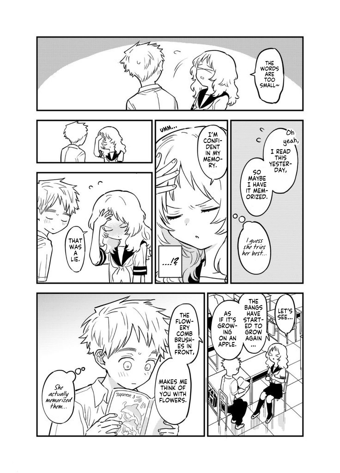 The Girl I Like Forgot Her Glasses - Twitter Side Stories I Want to Listen to It All the Time 第2页
