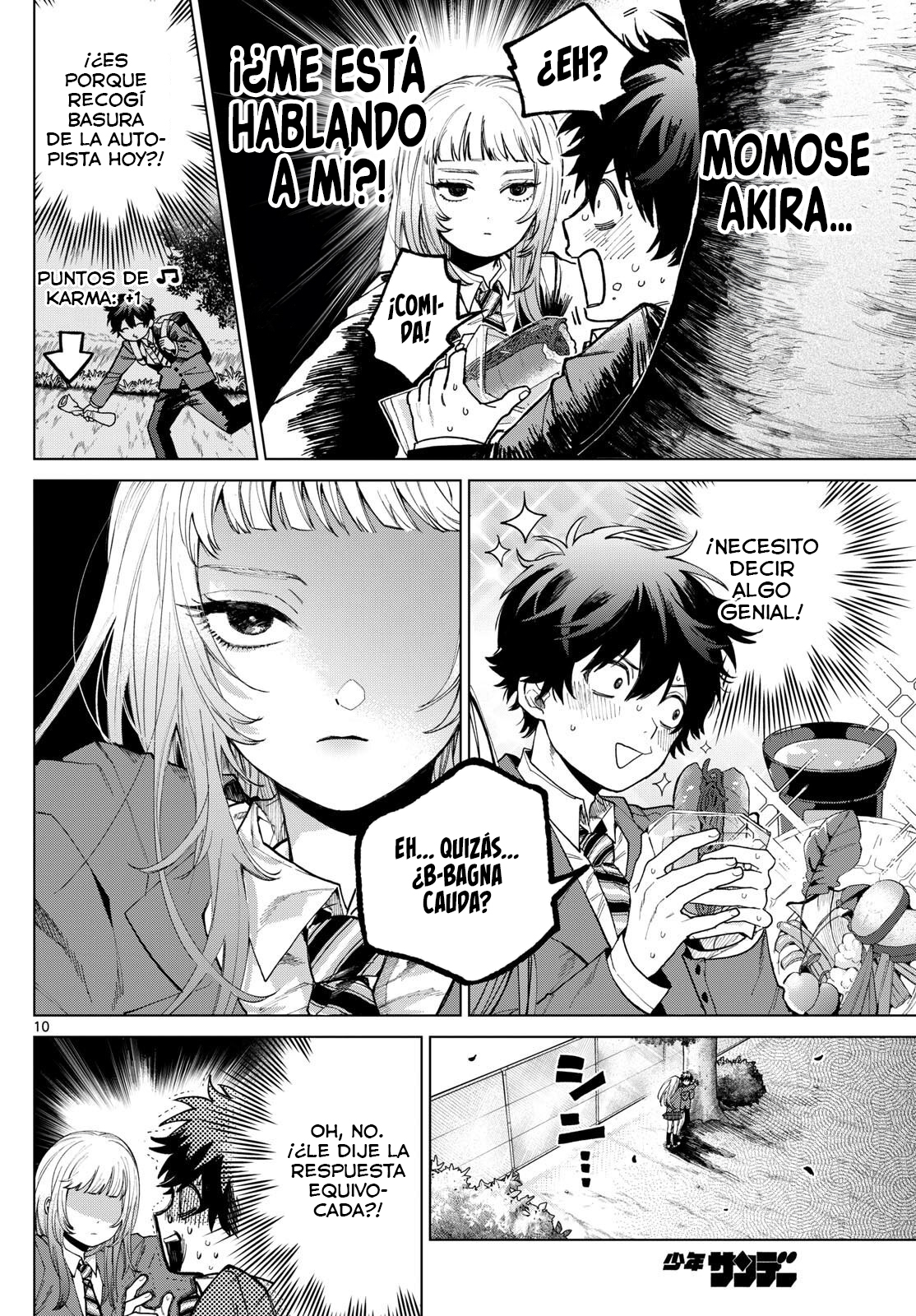 Momose Akira no Hatsukoi Hatan-chuu. Acercamiento al ángel. 第10页