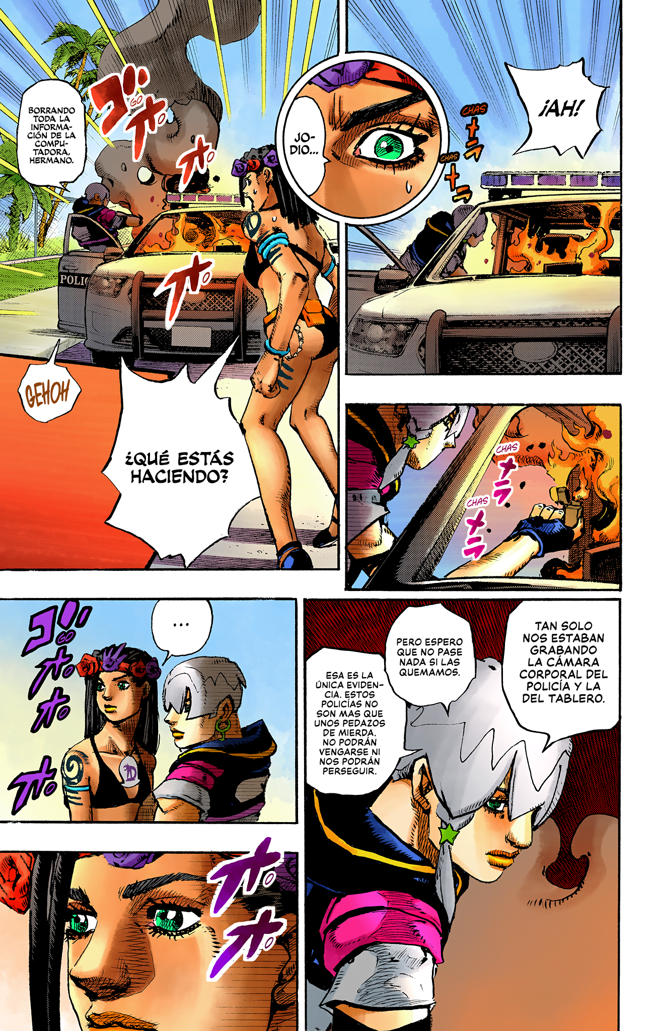 JoJo's Bizarre Adventure, Part 9: The JOJOLands (Official Colored) Salida (DEPARTURE) 第34页